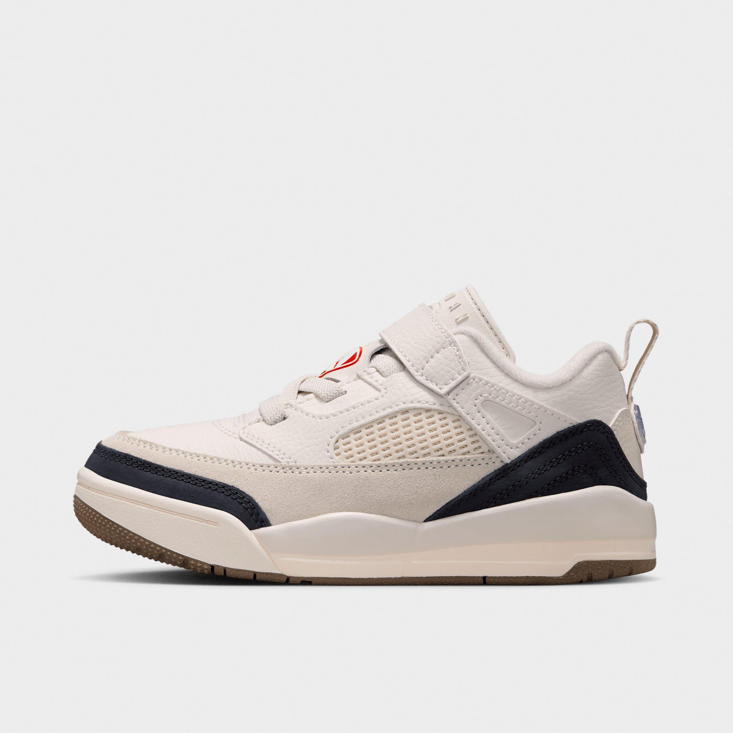 Jordan Little Kids Spizike Low FC Casual Shoes in Phantom/Sail/Old Royal Size: 2.5