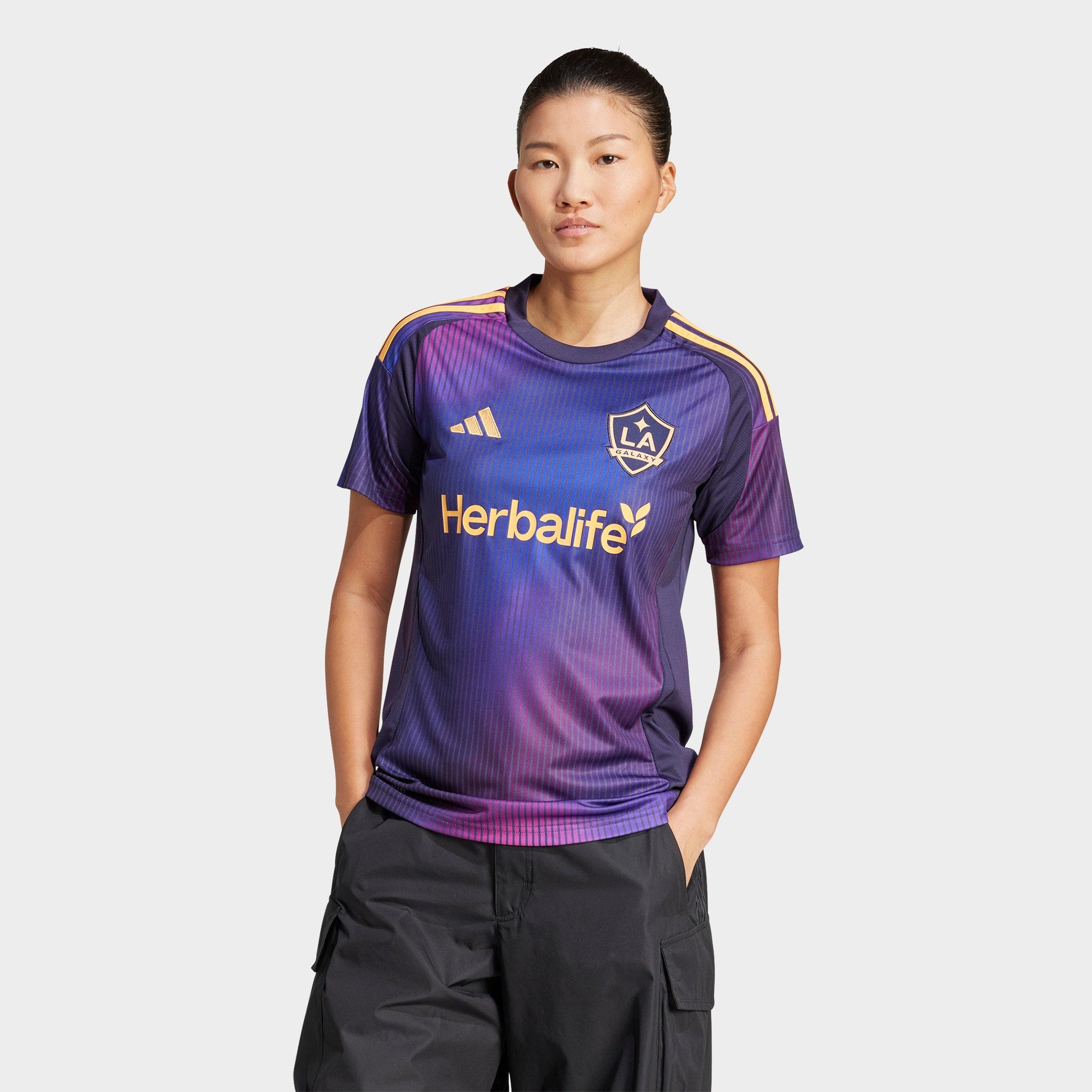 adidas Women's LA Galaxy 25/26 Away Jersey in Noble Ink Size: XS