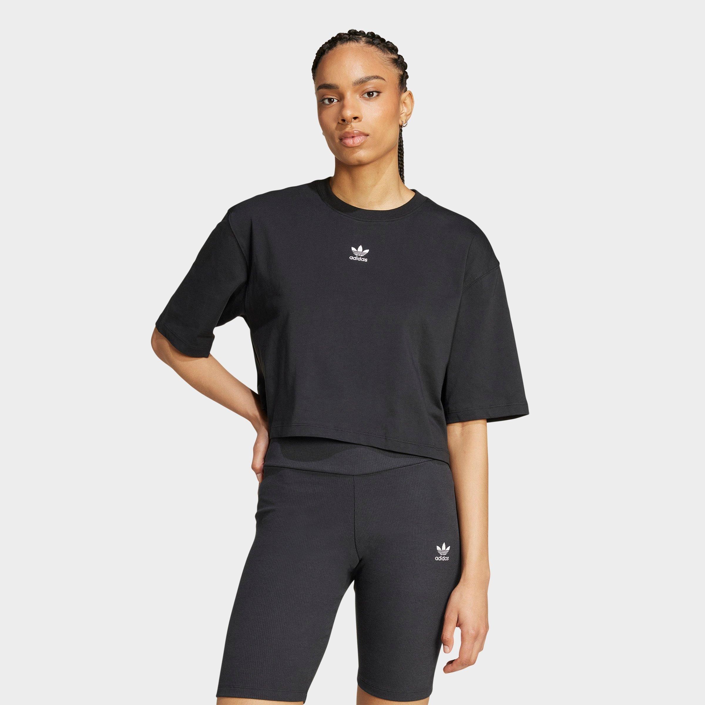 adidas Women's Originals Essentials Rib Tank Top in Black Size: XS
