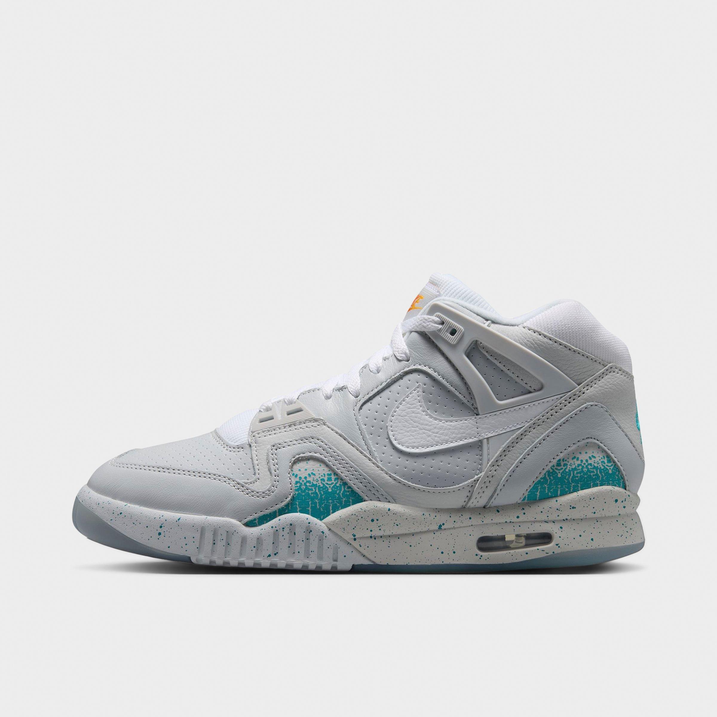 Nike Men's Air Tech Challenge 2 Casual Shoes in Photon Dust/Dusty Cactus/Picante Red Size: 8.5