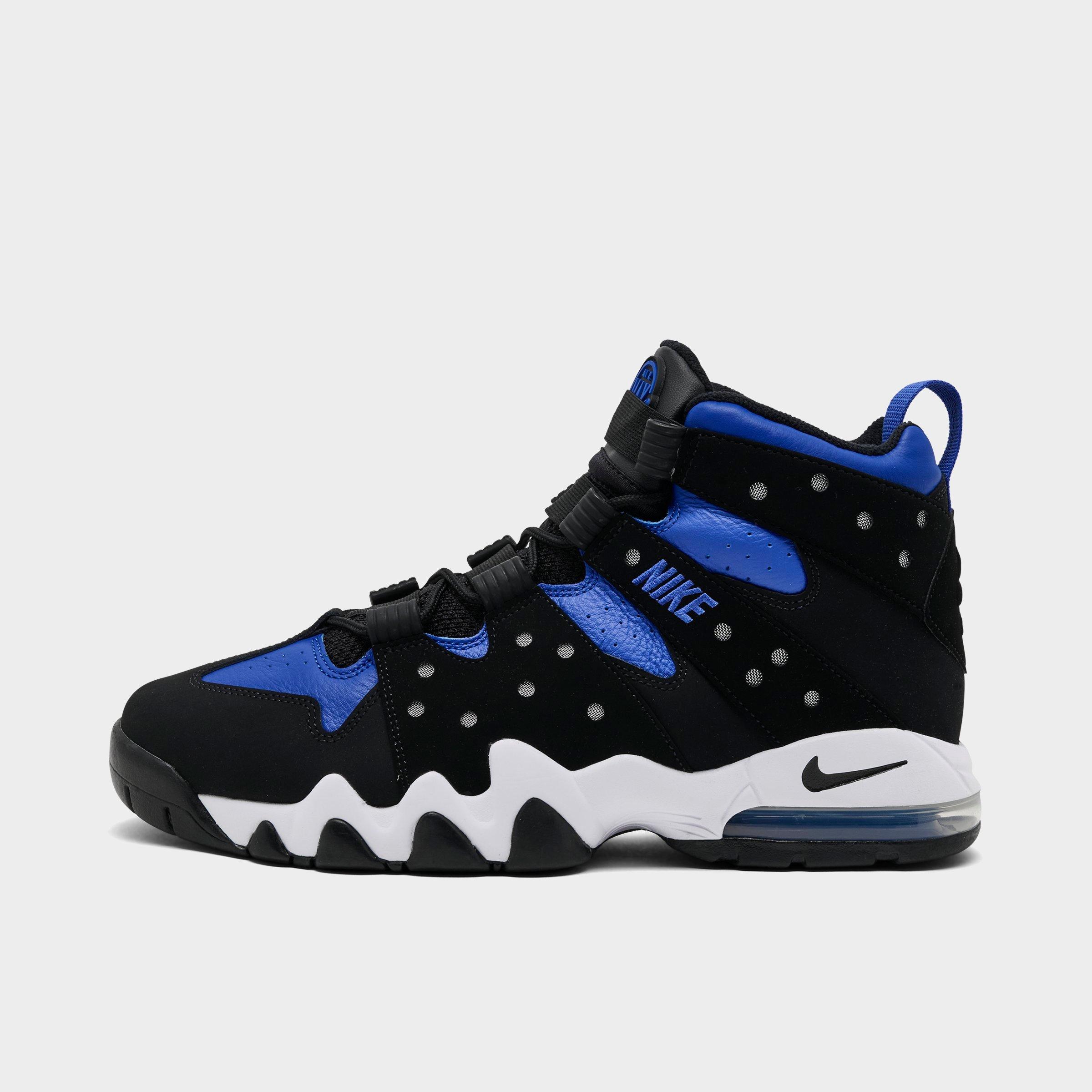 Nike Men's Air Max 2 CB '94 Basketball Shoes in Black/Varsity Royal/White Size: 10.5