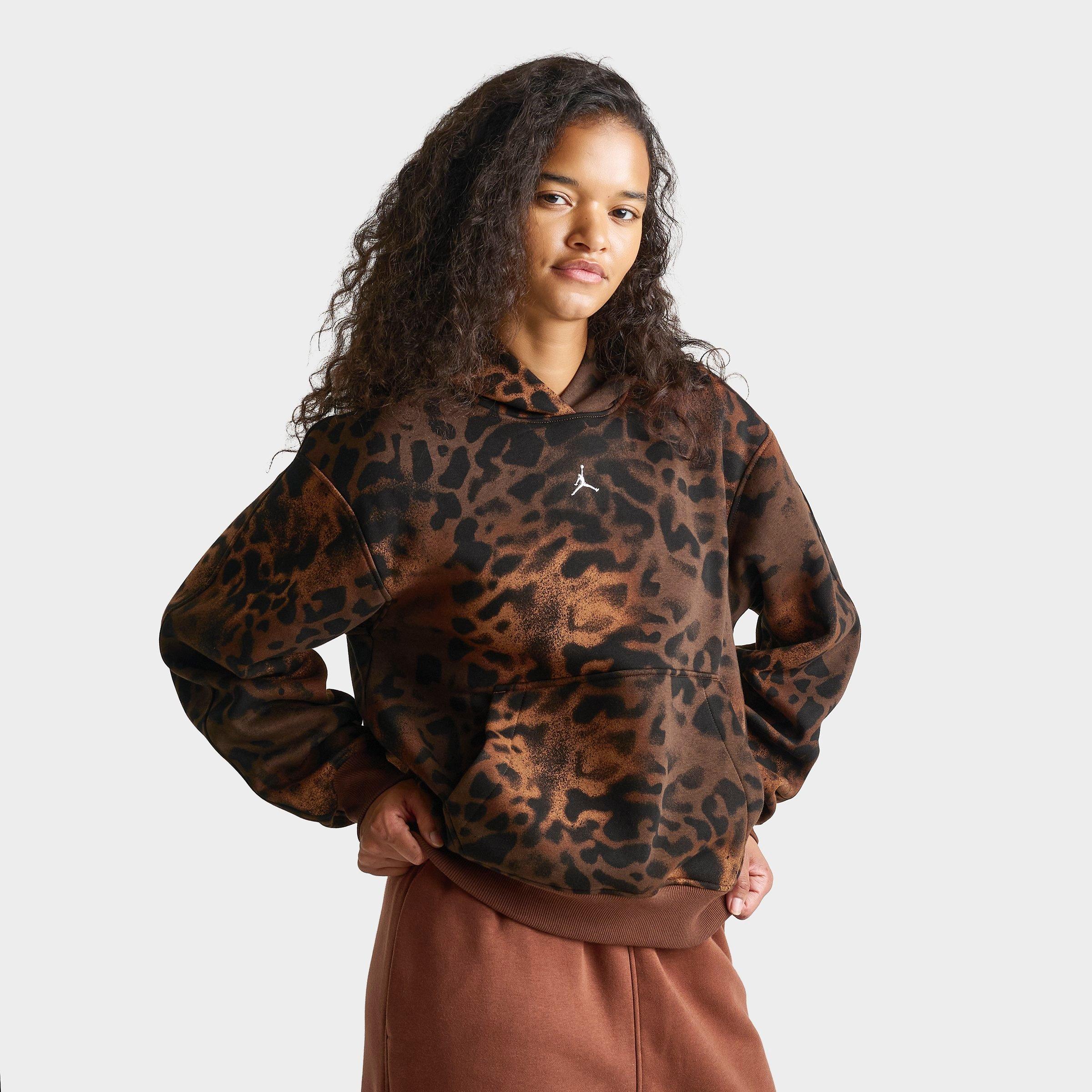 Jordan Women's Brooklyn Fleece Animal Print Pullover Hoodie