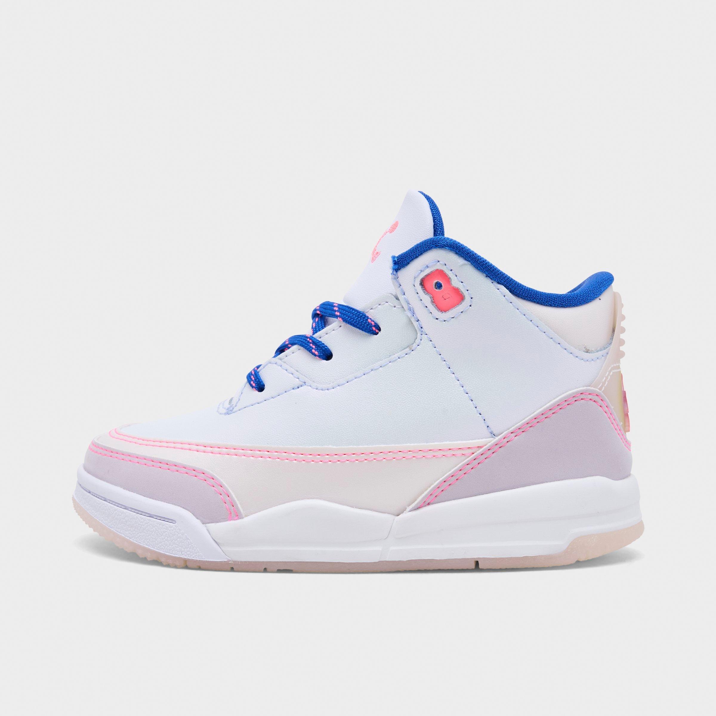 Jordan Kids Toddler Air Retro 3 Basketball Shoes