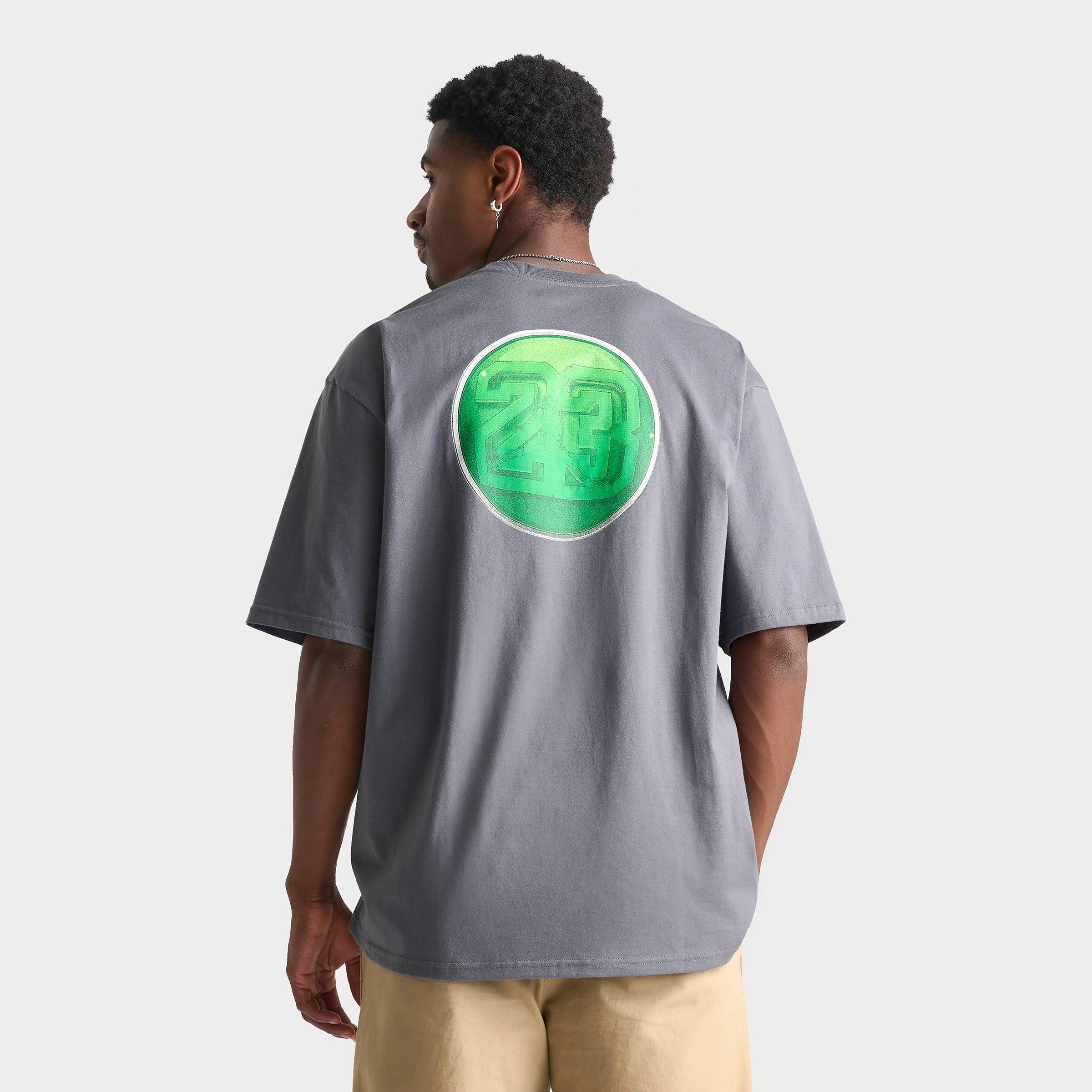 Jordan Mens 1985 AJ13 Flint T-Shirt in Flint Grey Size: Large