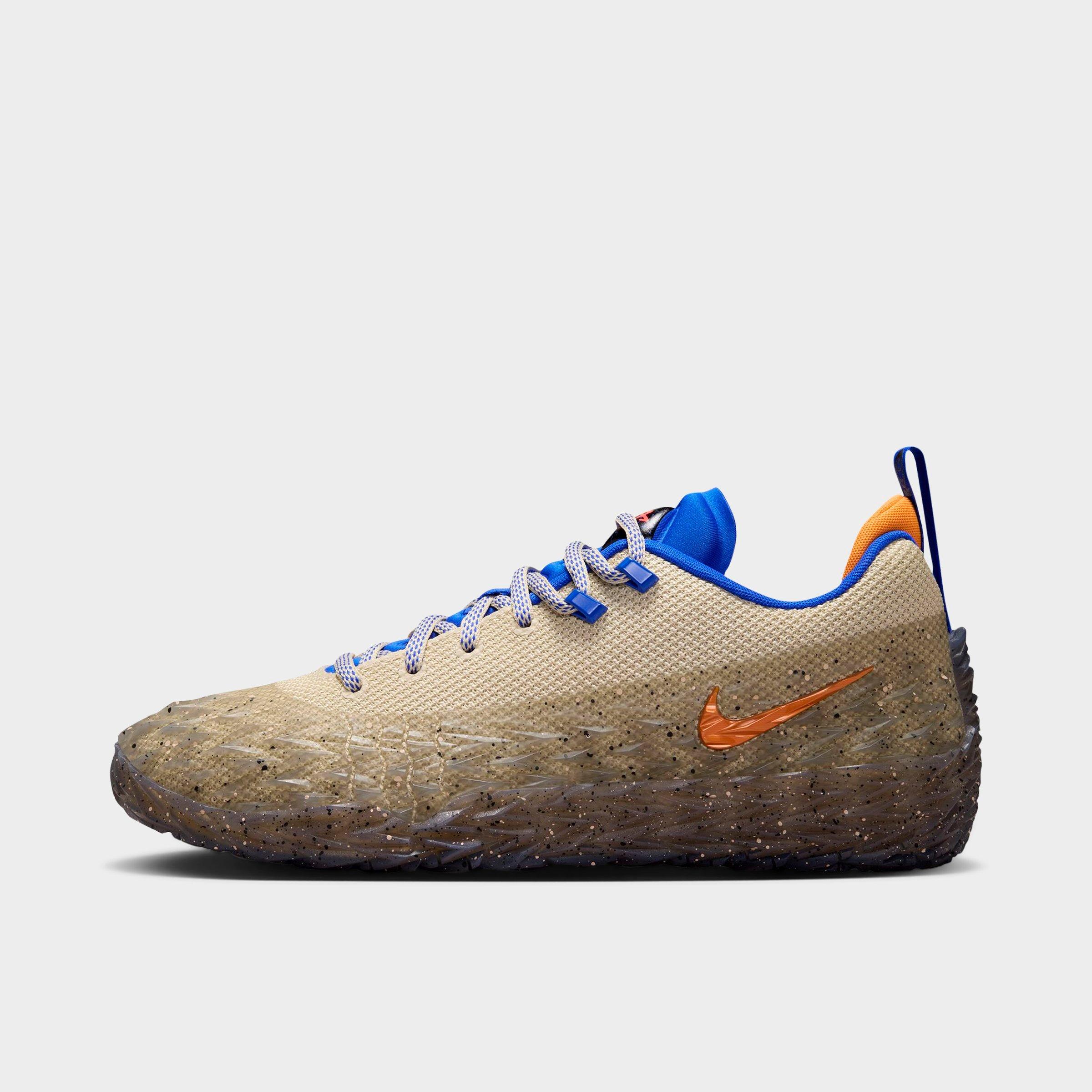 Nike Men's S. T. Charge PE Cade Cunningham Basketball Shoes in Rattan/Bright Mandarin/Hyper Royal Size: 12.0