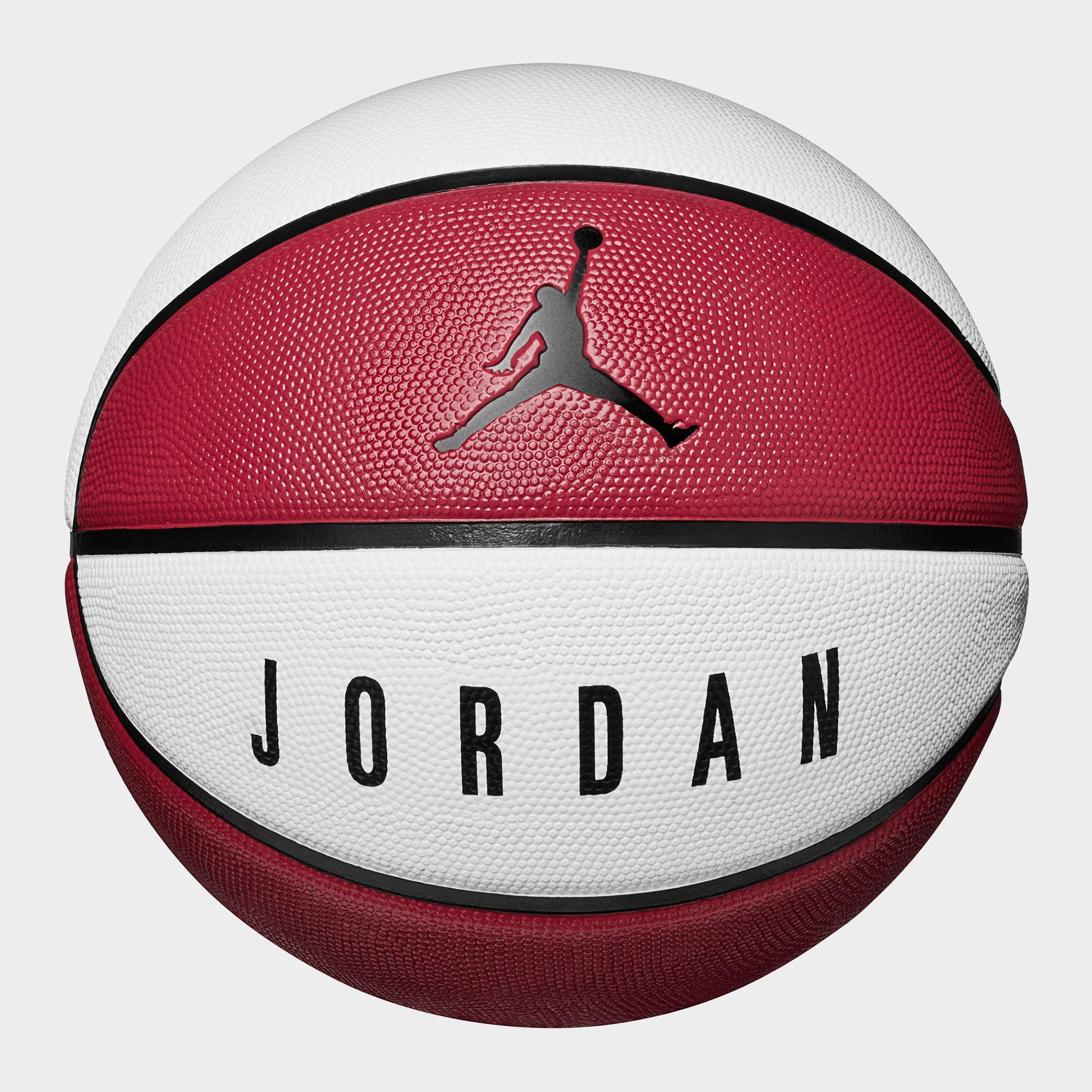 Jordan Kids Playground 8P Basketball in Gym Red/White/Black Size: 7