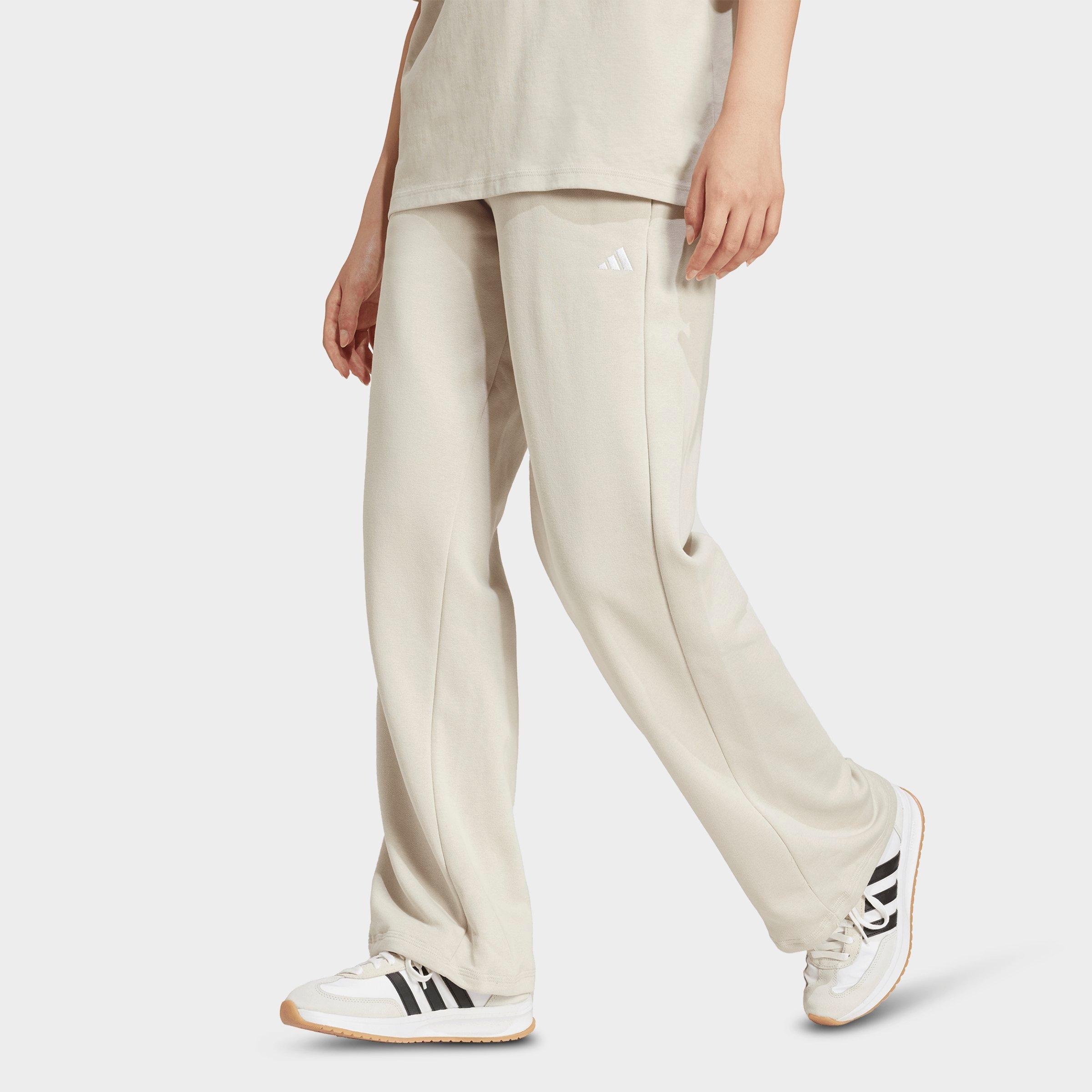 adidas Women's Sportswear Essentials Small Logo Feel Cozy Open-Hem Pants