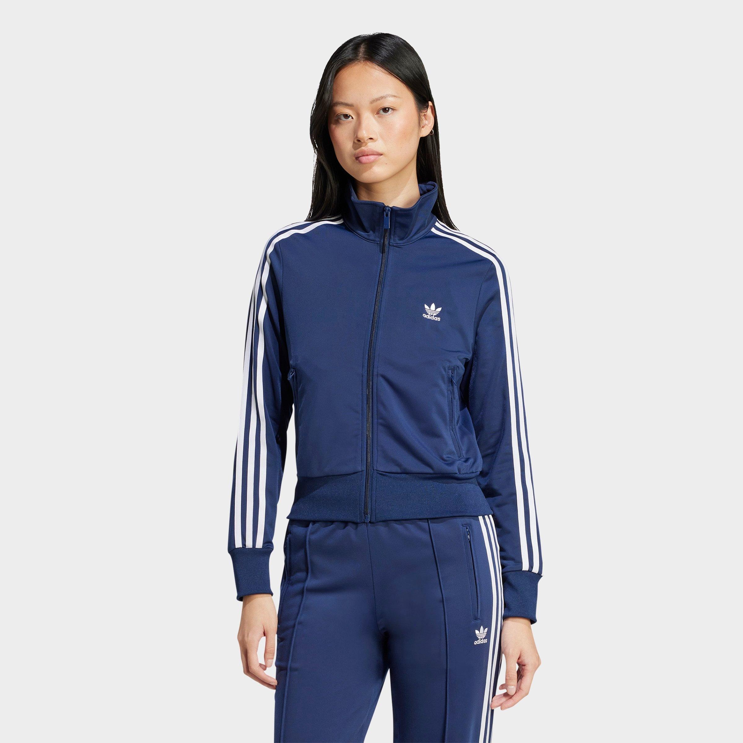 adidas Women's Originals adicolor Classic Firebird Track Top Jacket in Night Indigo Size: XS