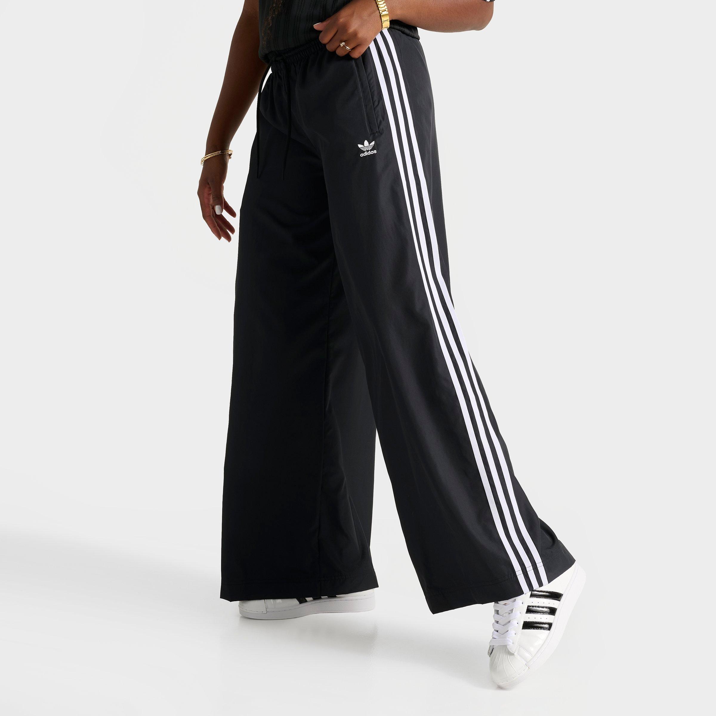 adidas Women's Originals Adilenium Season 3 Oversized Track Pants in Black Size: XS