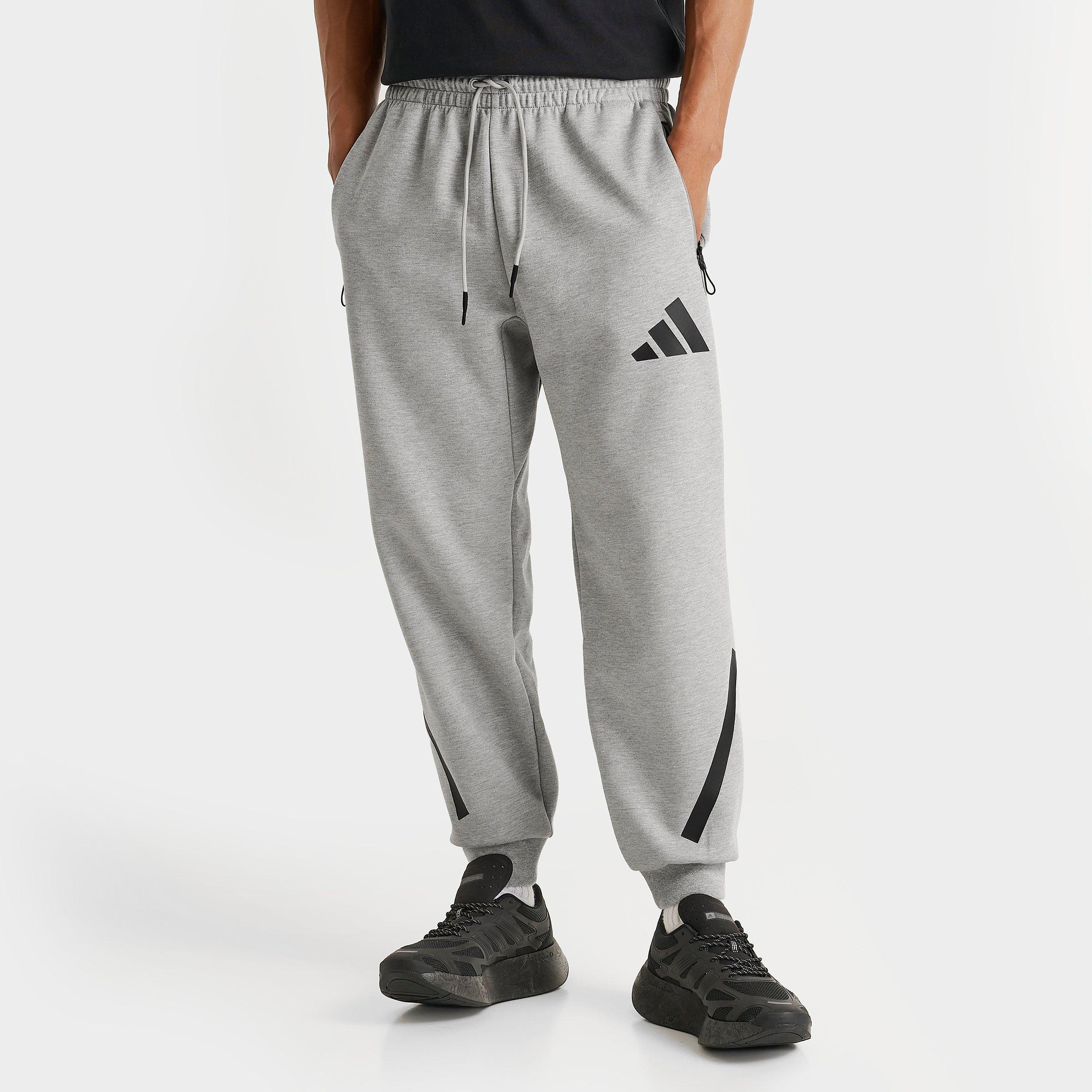 adidas Men's Z. N.E. Track Pants in Medium Grey Heather Size: Small