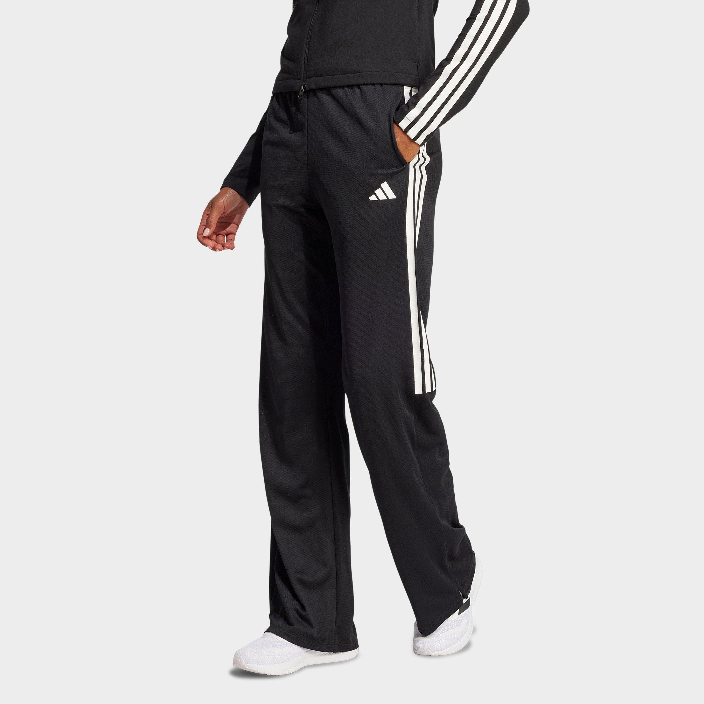 Women's adidas Tiro Cut 3-Stripes Mesh Wide-Leg Pants