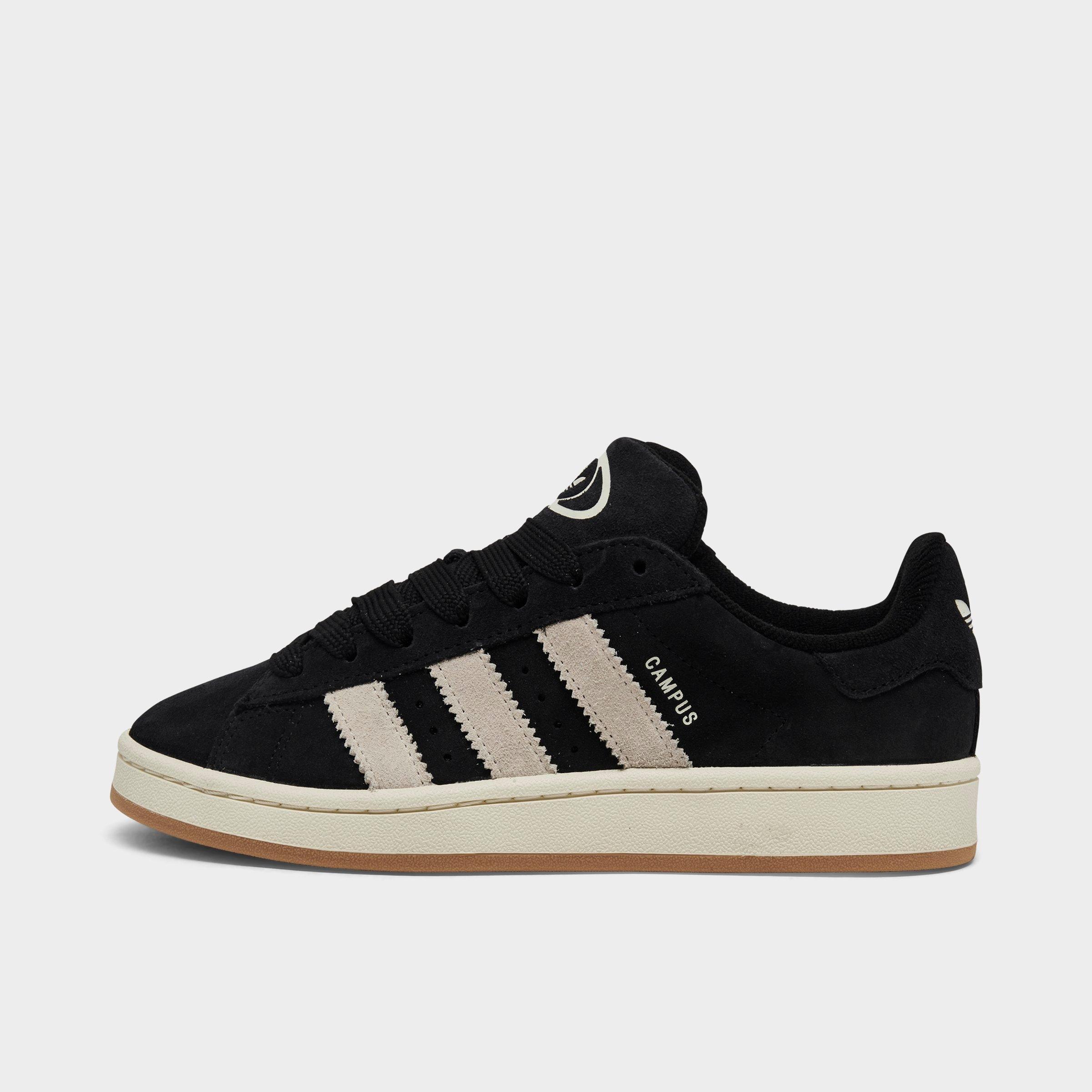 adidas Women's Originals Campus 00s Casual Shoes in Core Black/Cream White/Wonder White Size: 6