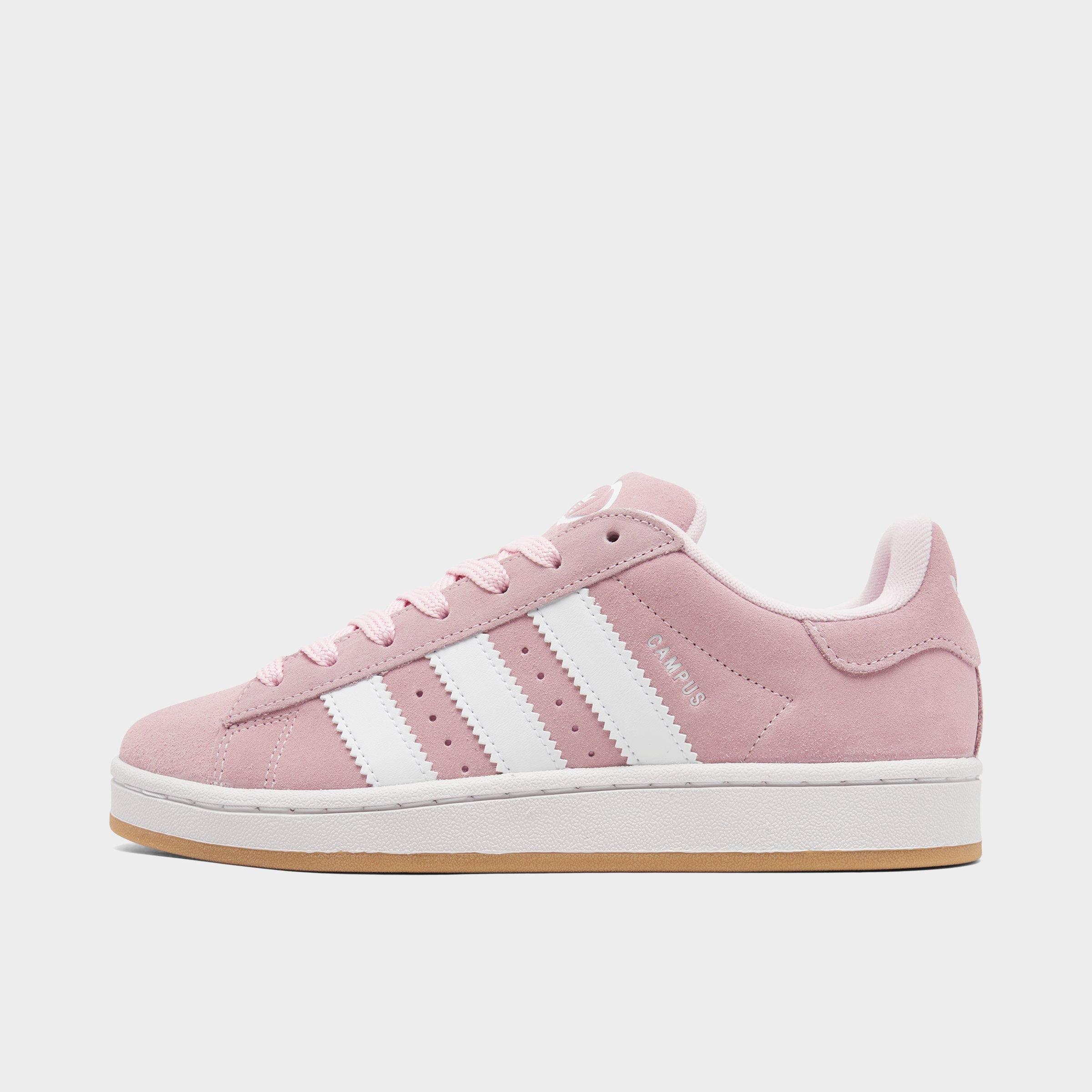 adidas Big Kids Originals Campus 00s Casual Shoes in Clear Pink/White/Gum Size: 7