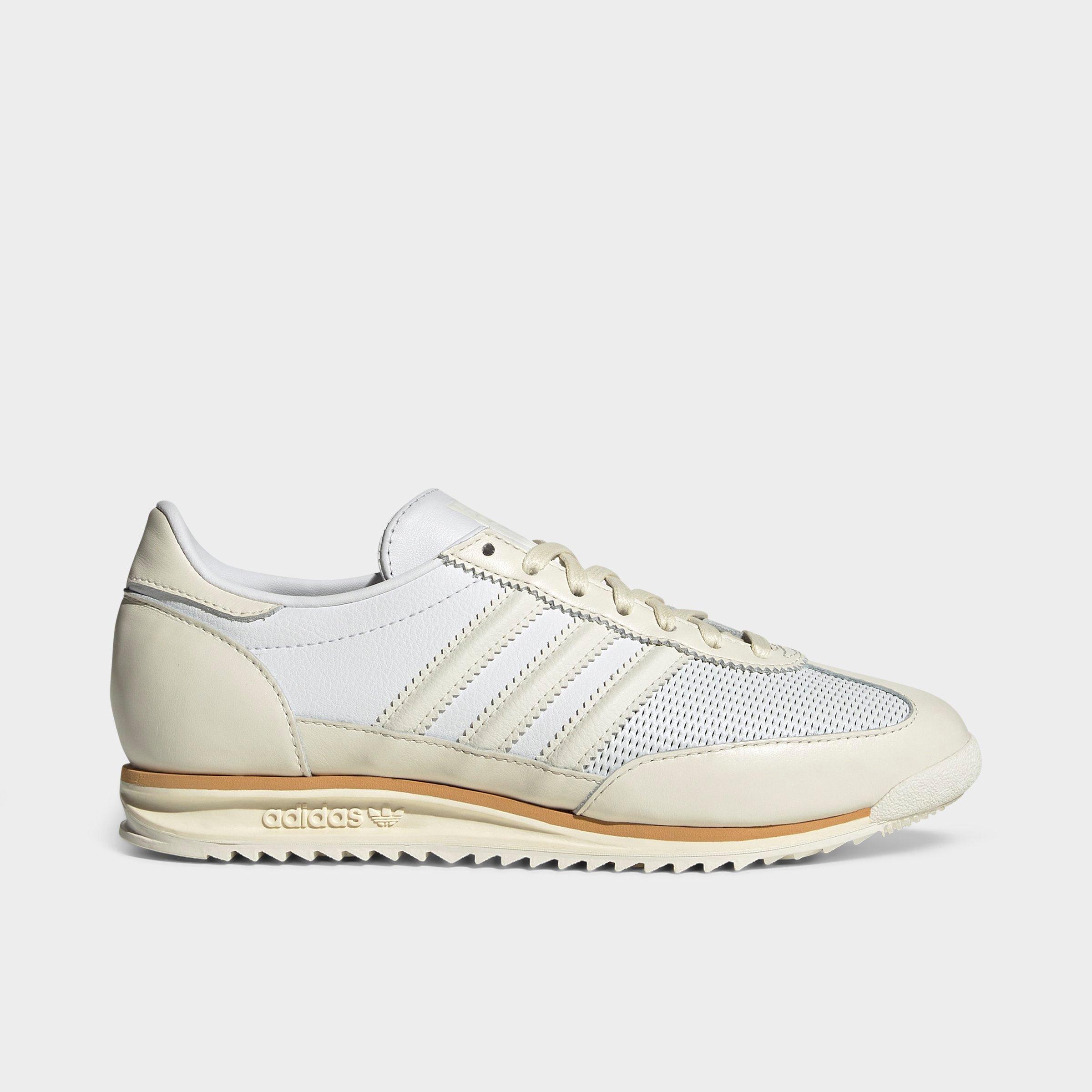 adidas Women's Originals SL 72 SE Casual Shoes in White/Off White/Gum Size: 5.0