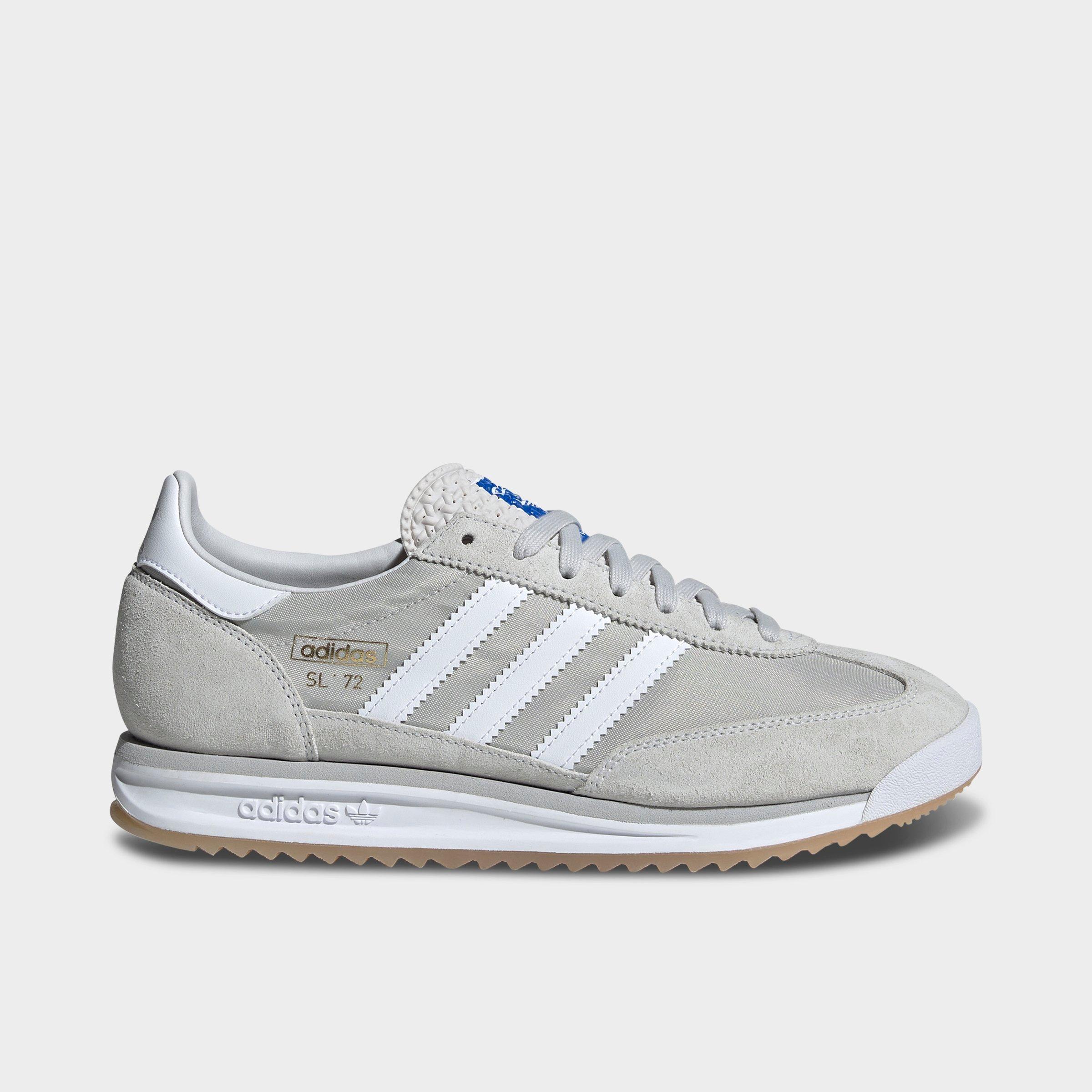 adidas Men's Originals SL 72 RS Casual Shoes in Grey/White/Crystal White Size: 4.0