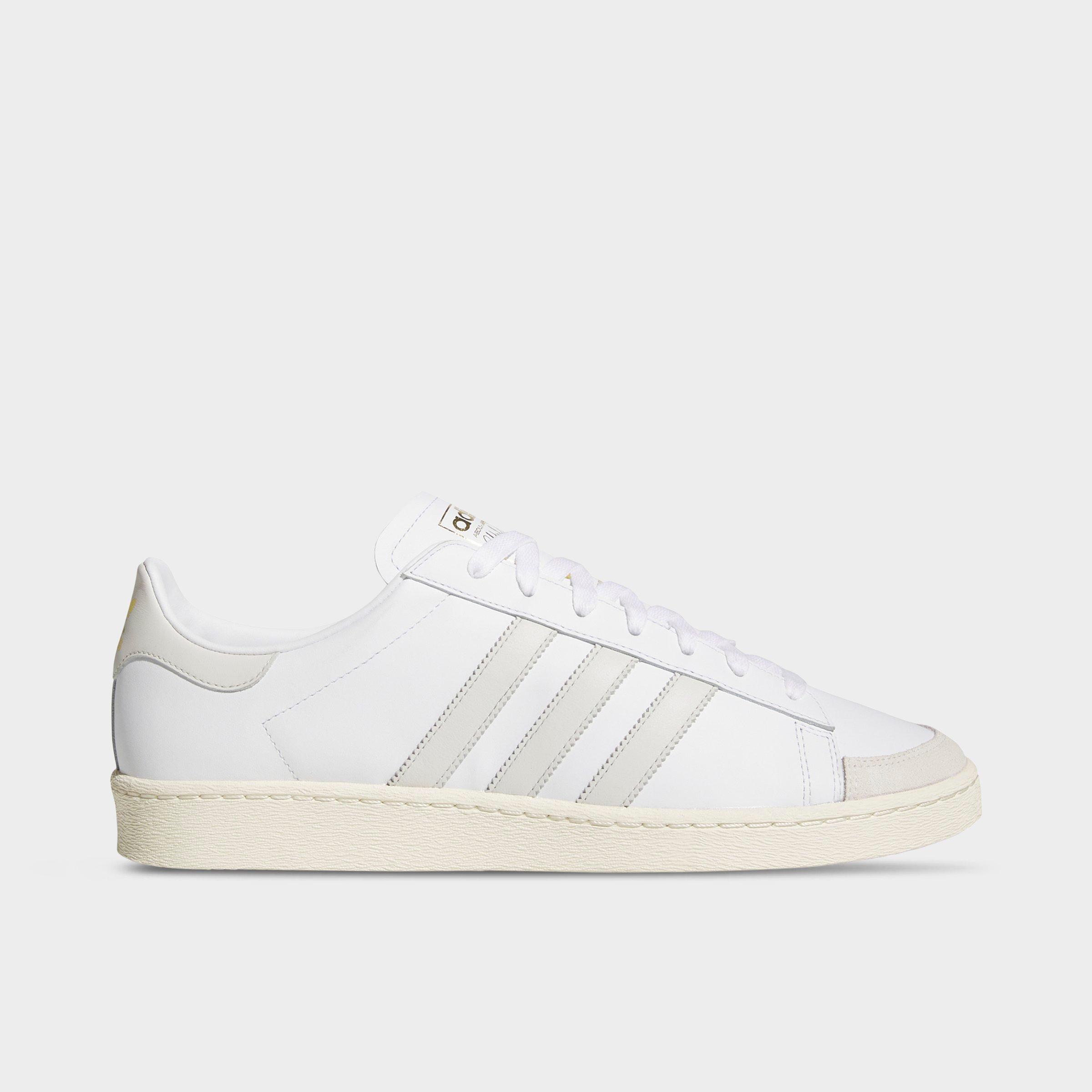 adidas Women's Originals Jabbar Lo Casual Shoes in Cloud White/Orbit Grey/Cream White Size: 6