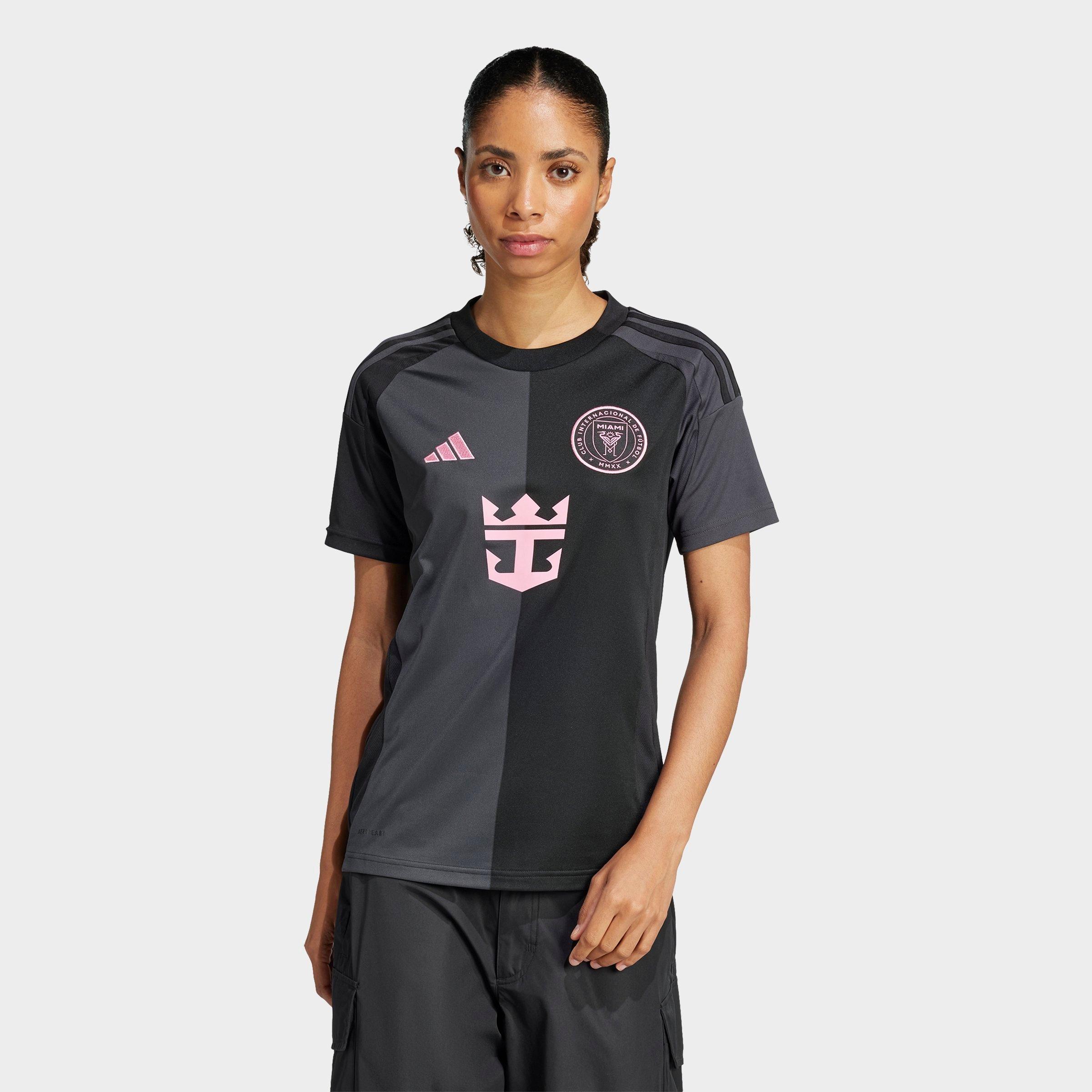 adidas Women's Inter Miami CF 25/26 Home Jersey in Black Size: XS