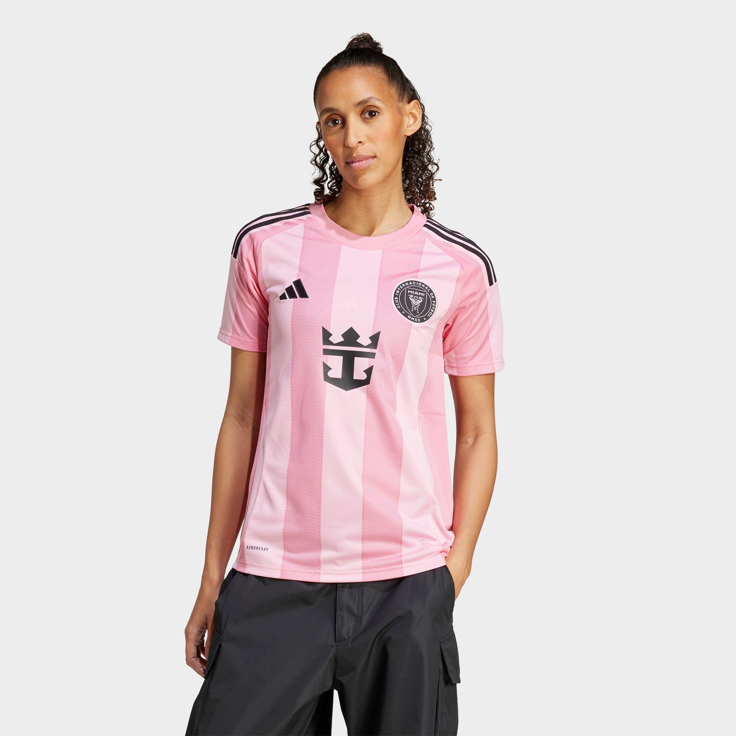 adidas Women's Inter Miami CF 25/26 Home Jersey in Easy Pink Size: XS