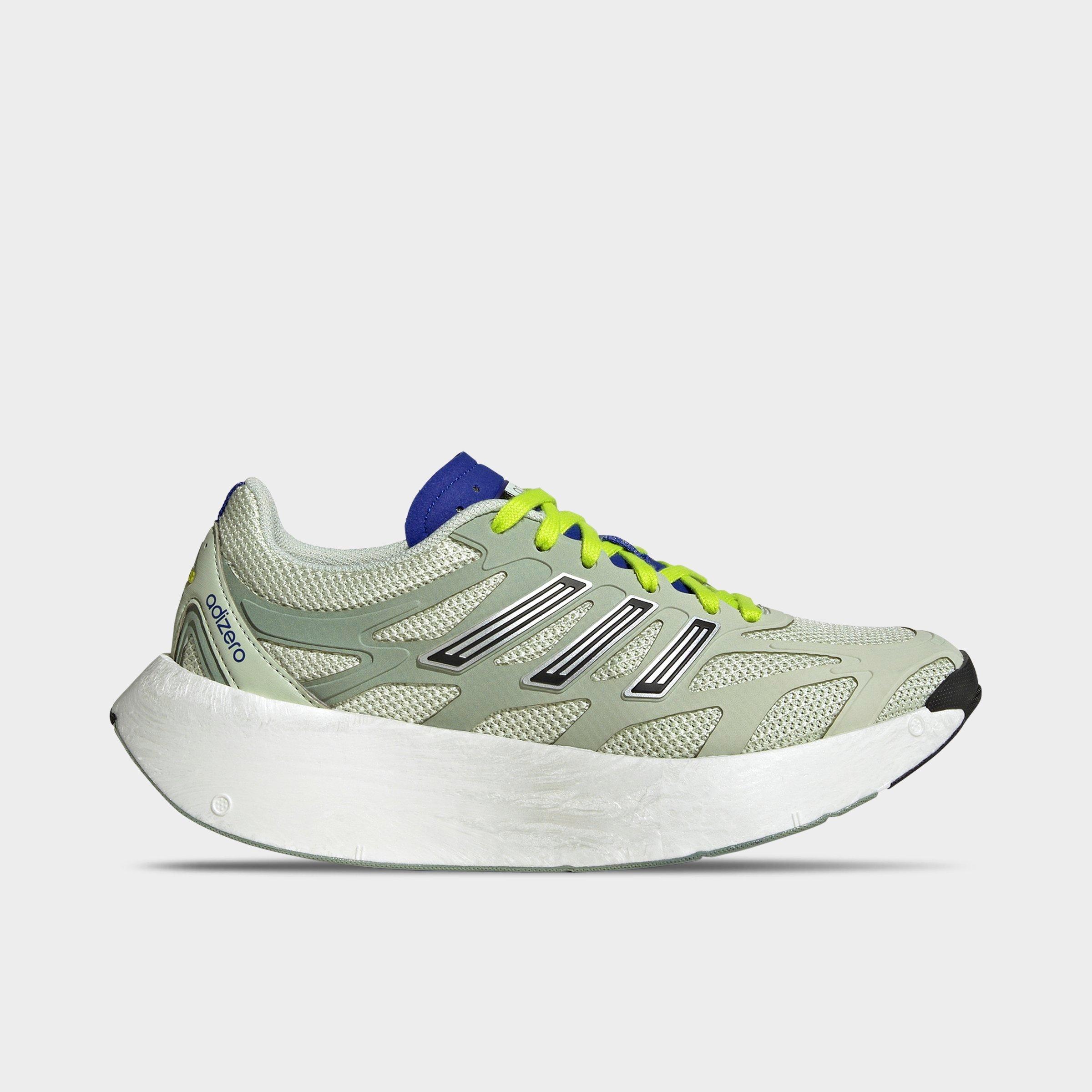 adidas Women's Originals adiZero Aruku Shoes in Linen Green/Silver Metallic/Silver Green Size: 6.5