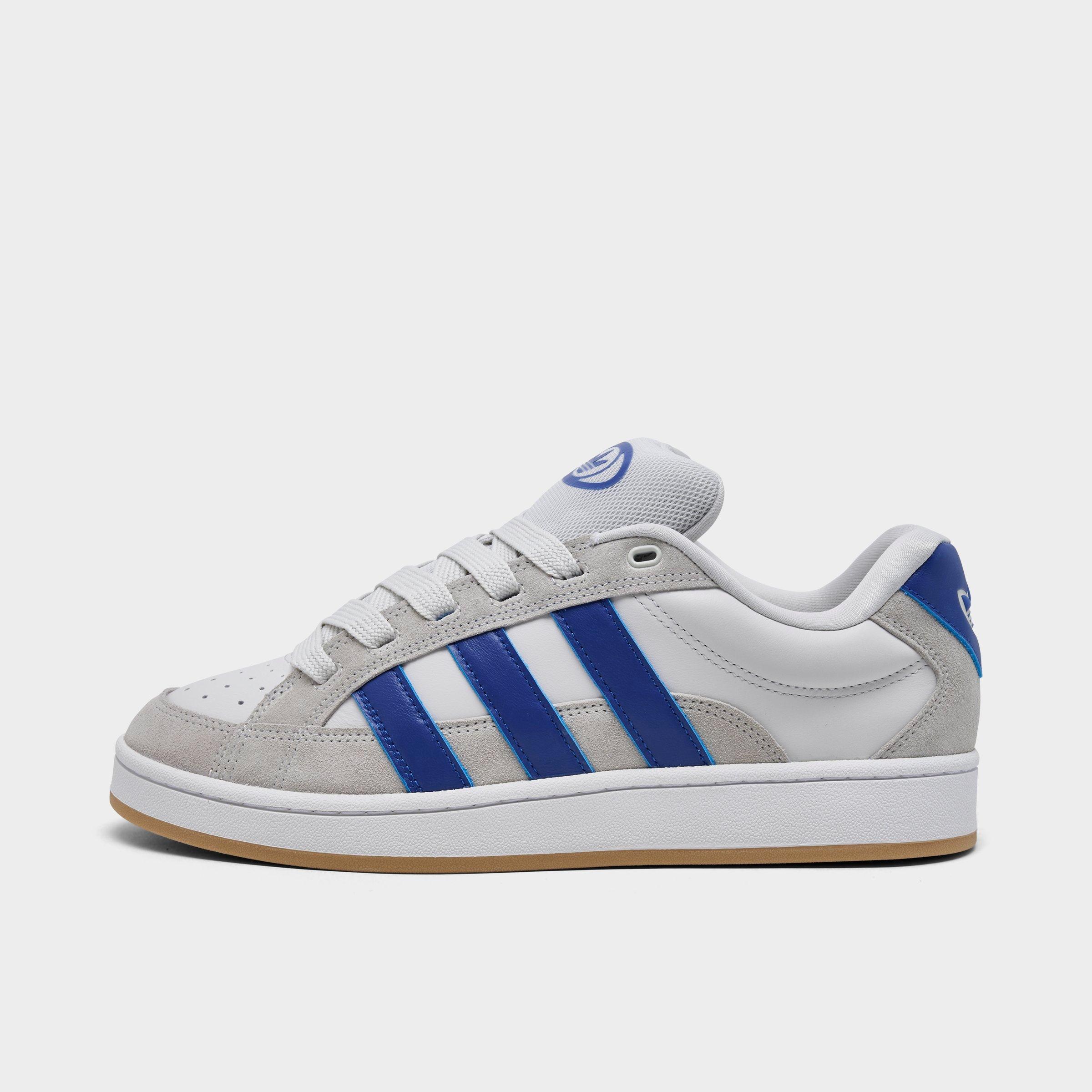 adidas Men's Originals Campus 00s Beta Casual Shoes in Crystal White/Royal Blue/Grey Size: 7.5