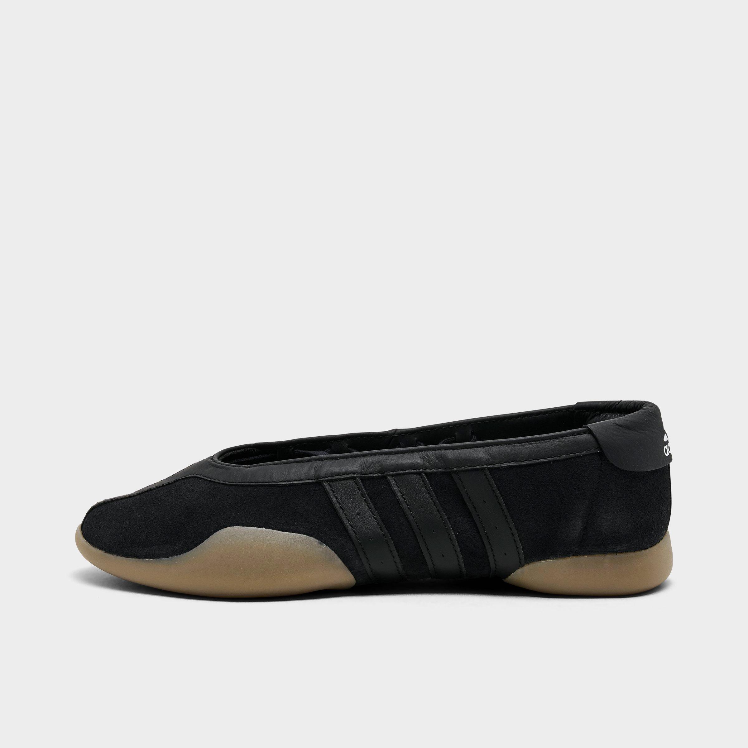 adidas Women's Originals Taekwondo Mei Ballet Casual Shoes in Core Black/Cloud White/Gum Size: 5.0