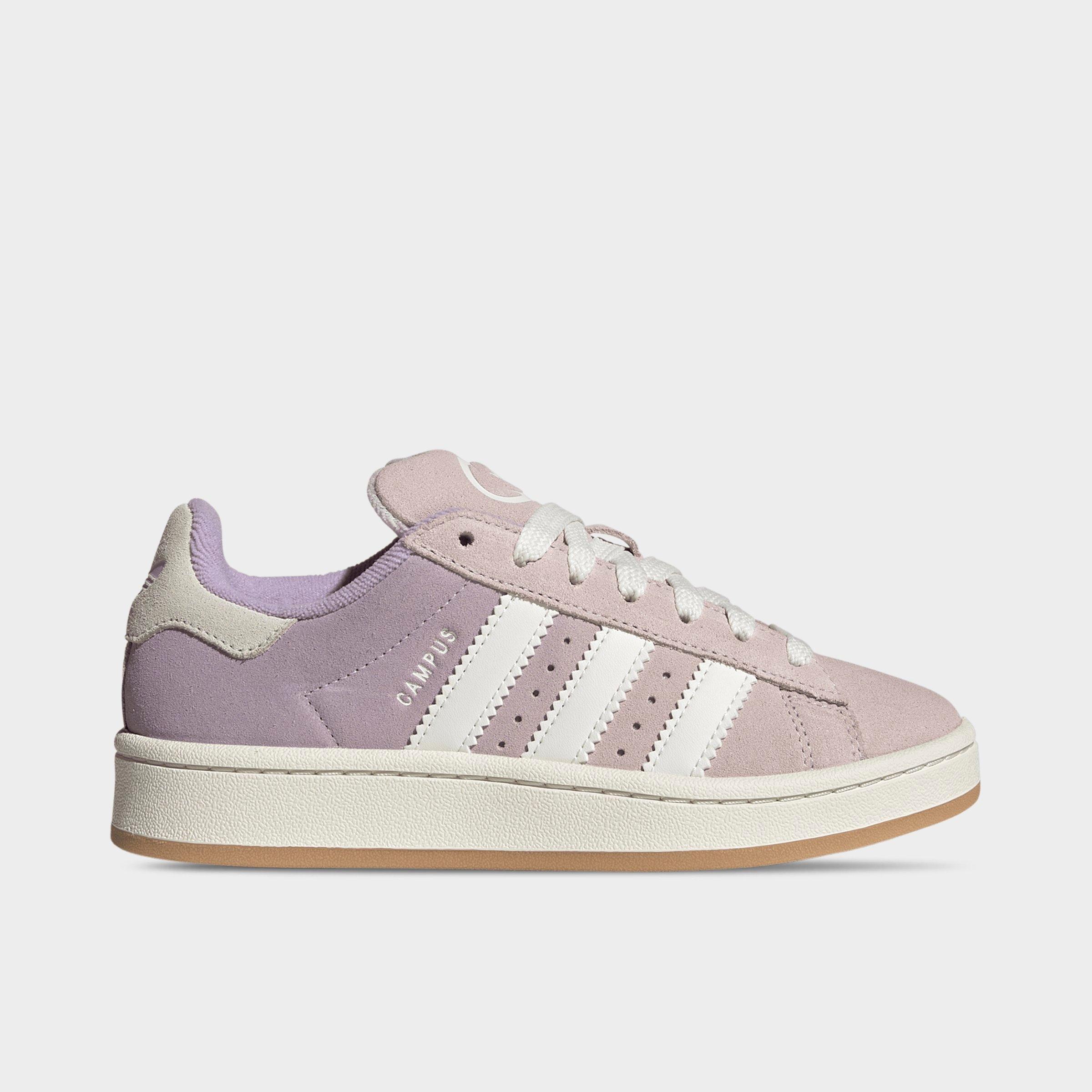 adidas Big Kids Originals Campus 00s Casual Shoes in Almost Pink/Core White/Powder Plum Size: 6.0