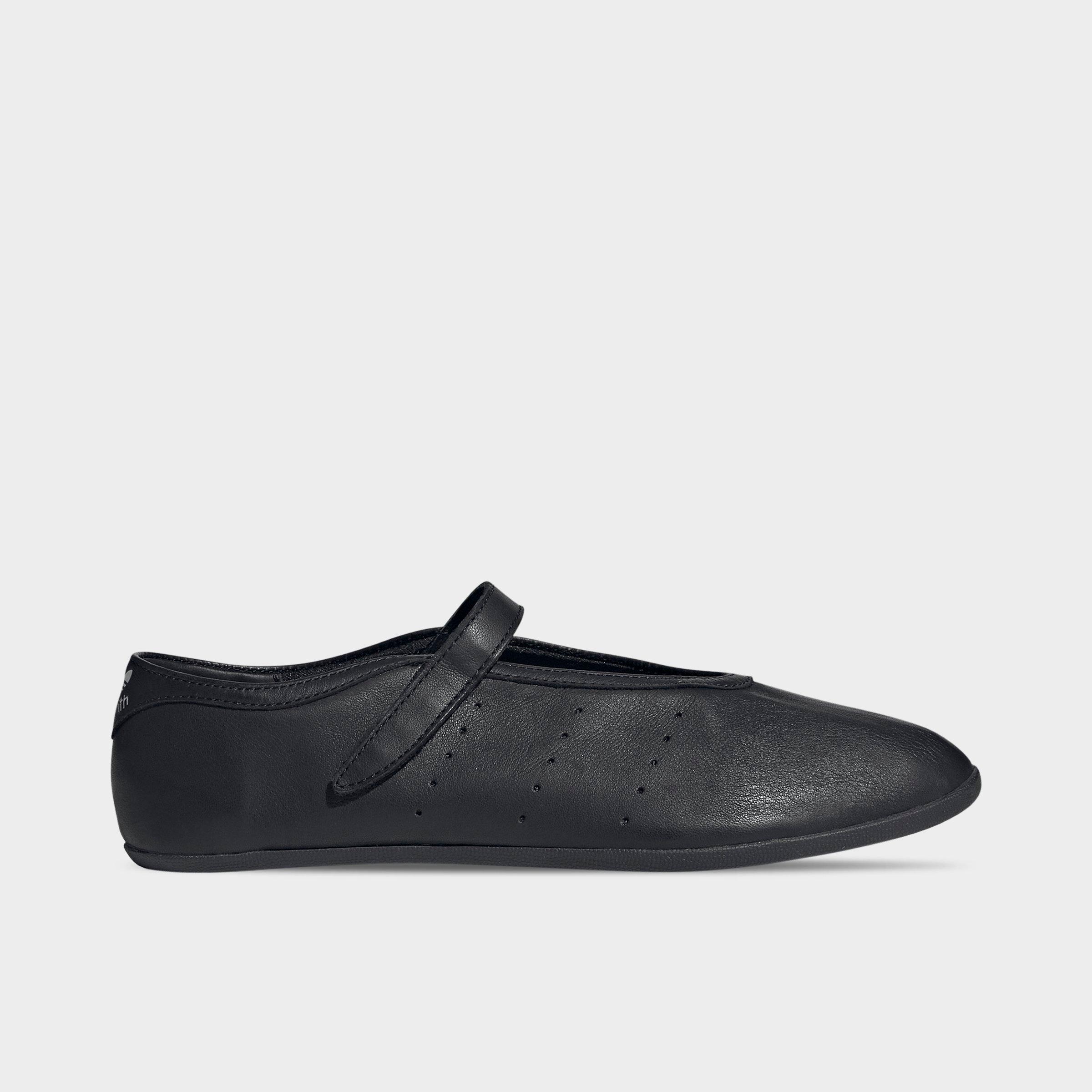adidas Women's Originals Stan Smith Lo Ballet Shoes in Core Black/Core Black Size: 7.5