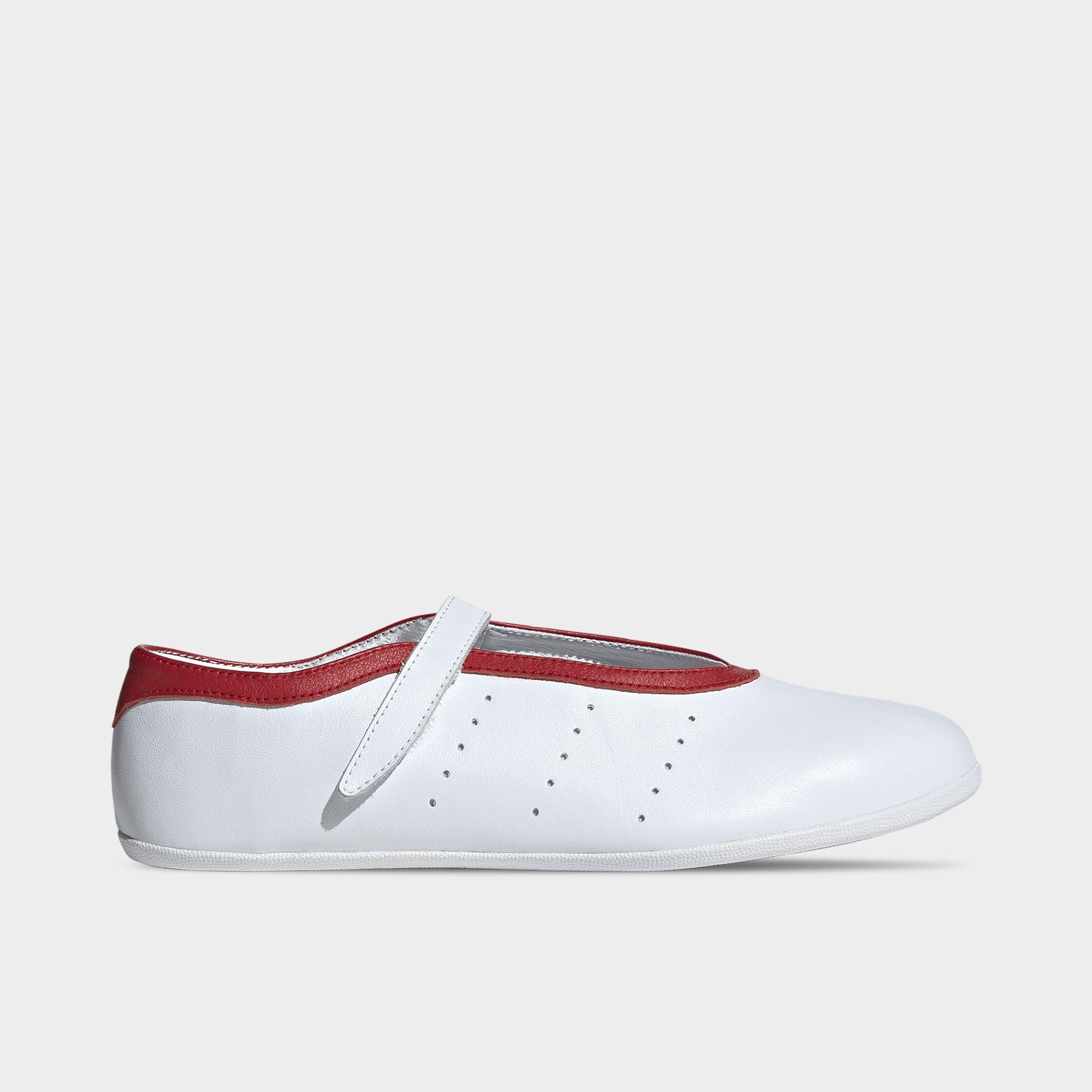 adidas Women's Originals Stan Smith Lo Ballet Shoes in Cloud White Size: 8.5