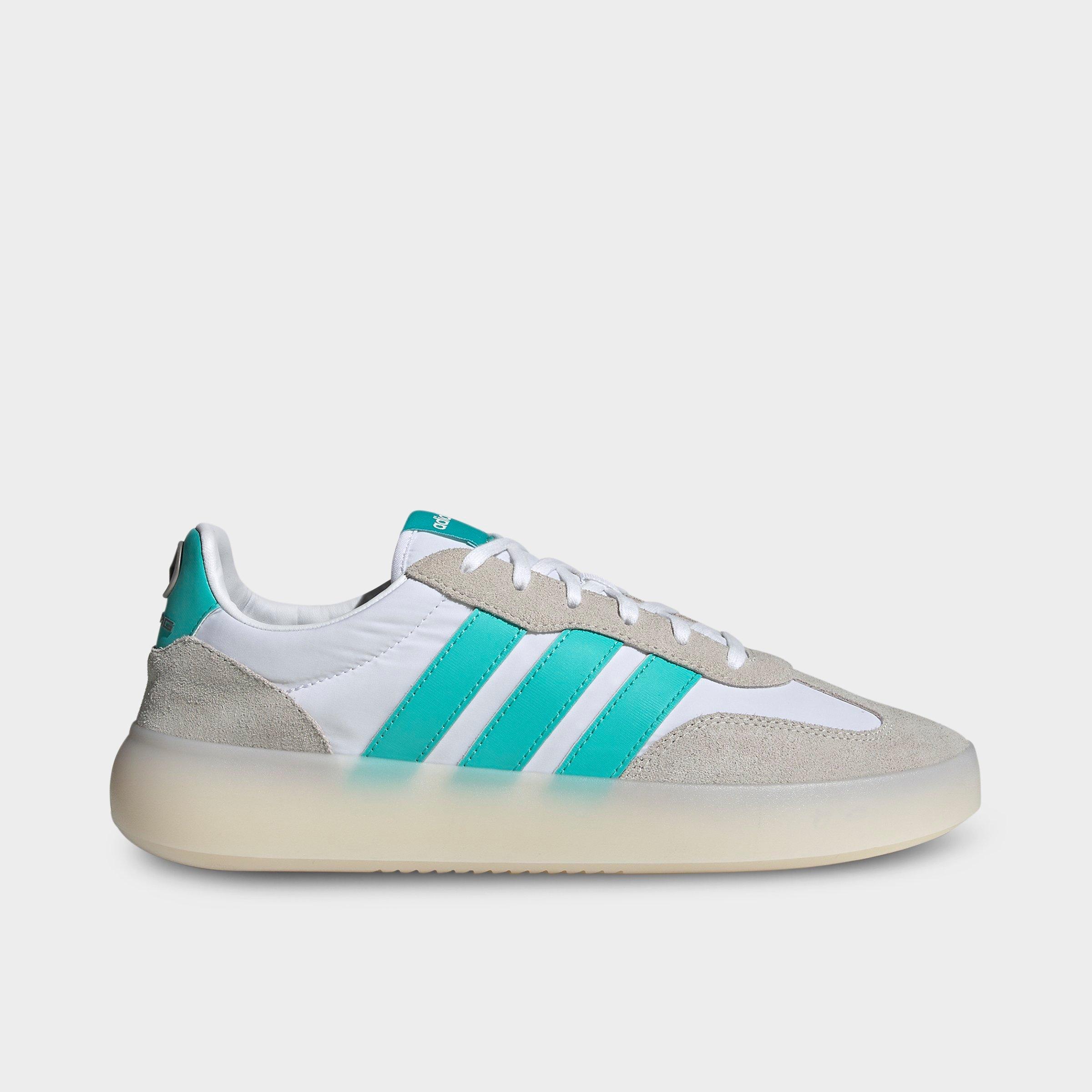 adidas Men's Barreda Decode Mercedes-AMG Petronas Casual Shoes in Cloud White/Semi Mint Rush/Core White Size: 10.5