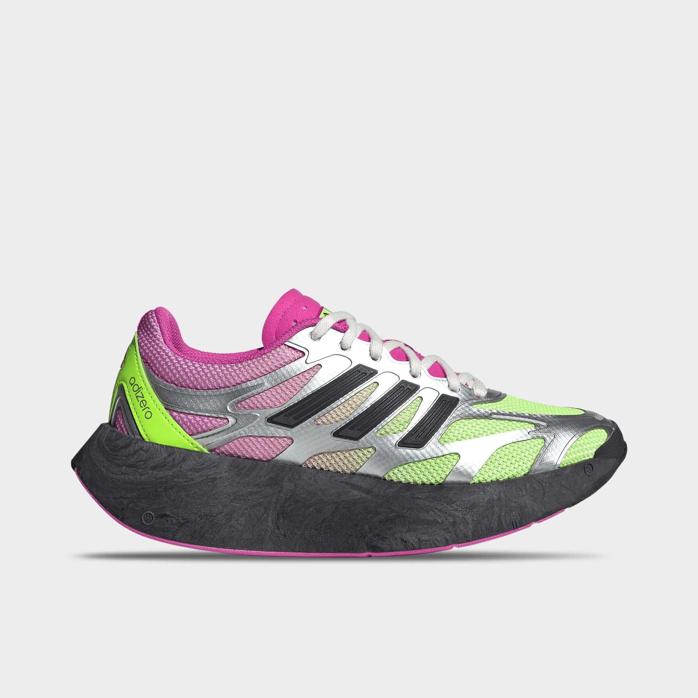 adidas Women's Originals adiZero Aruku Shoes in Signal Green/Semi Lucid Fuchsia/Signal Green Size: 5.0