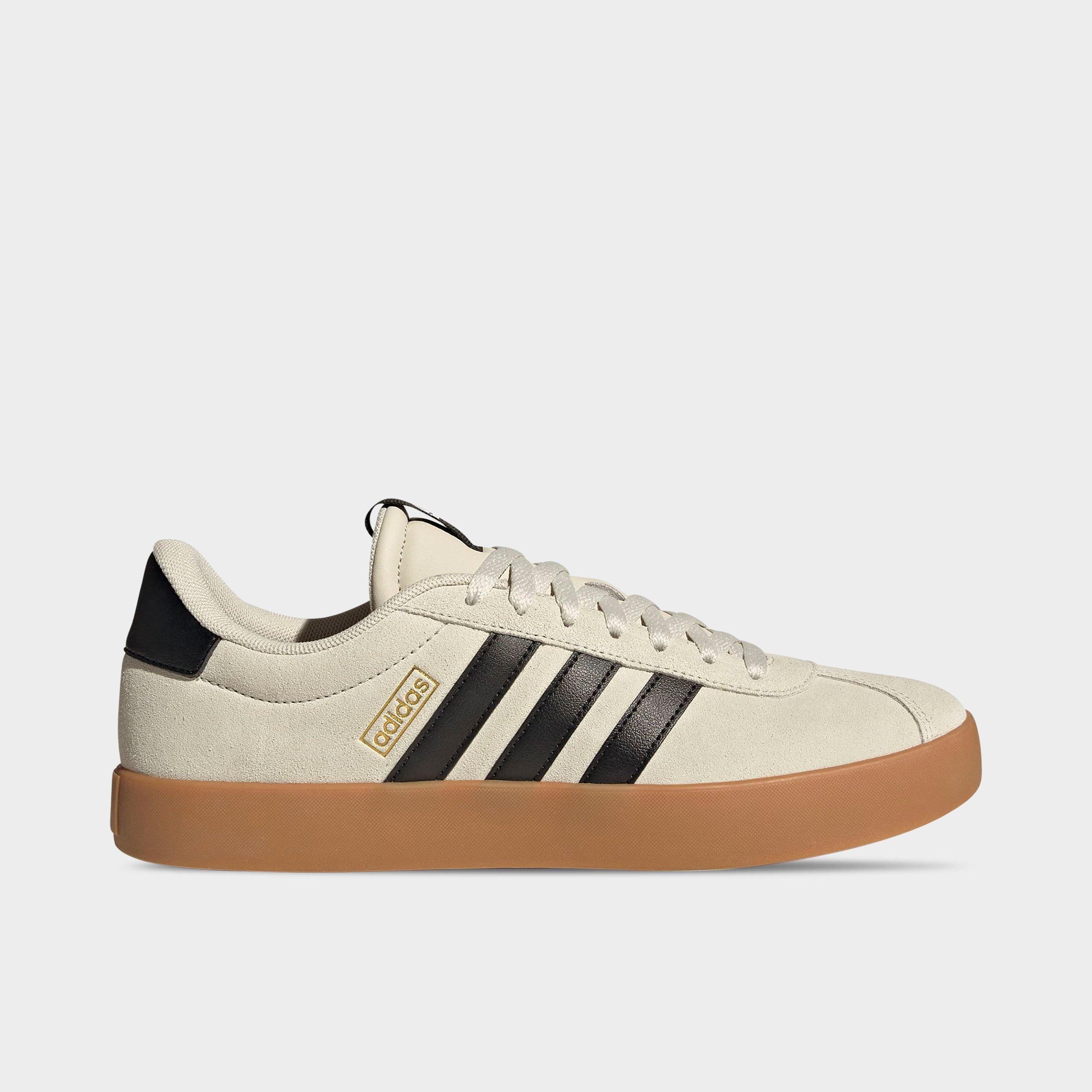adidas Men's VL Court 3.0 Casual Shoes in Alumina/Core Black/Gold Metallic Size: 13.0