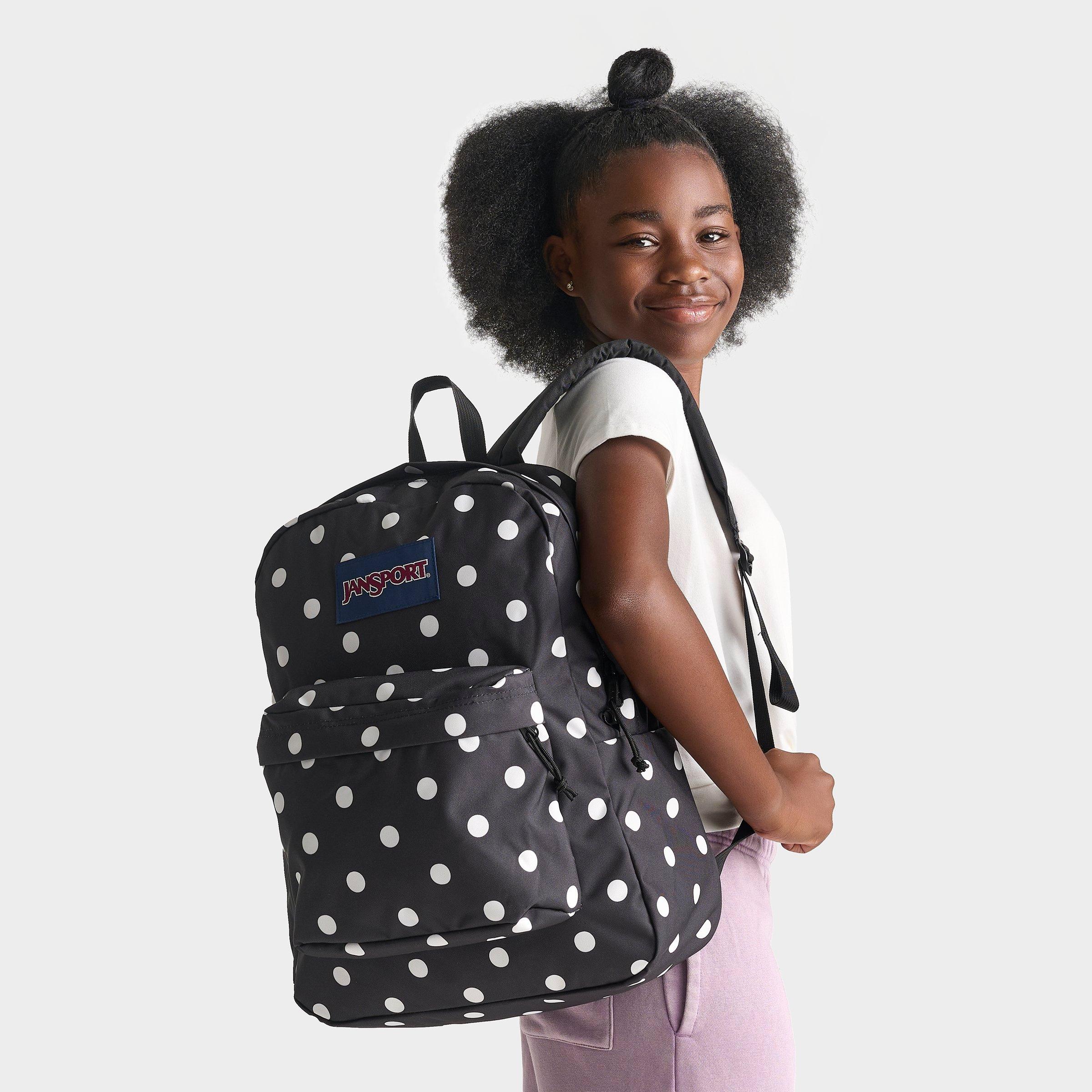 JanSport SuperBreak Plus Backpack (26L) in Black Spots
