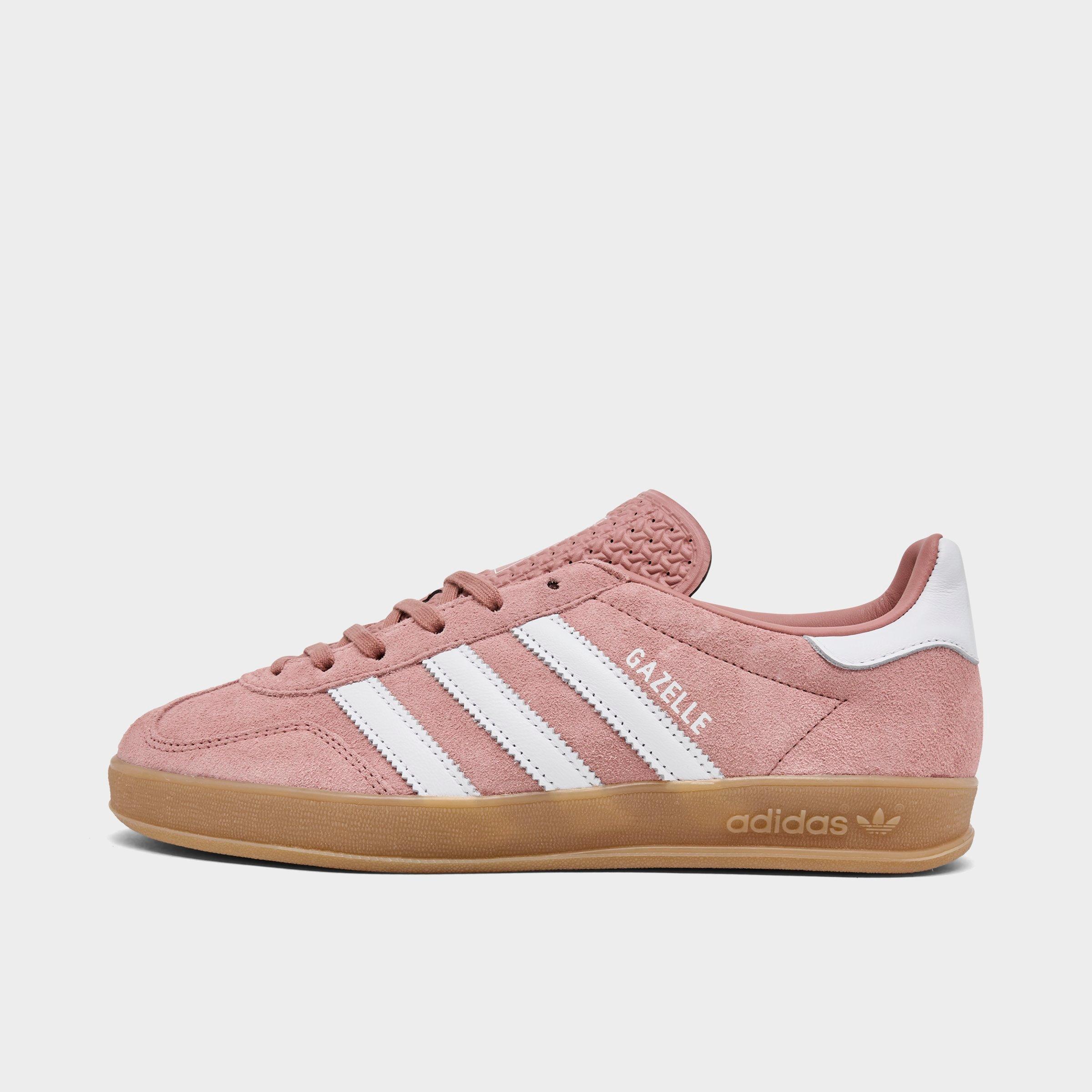 adidas Women's Originals Gazelle Indoor Casual Shoes in Warm Clay/White/Gum Size: 5