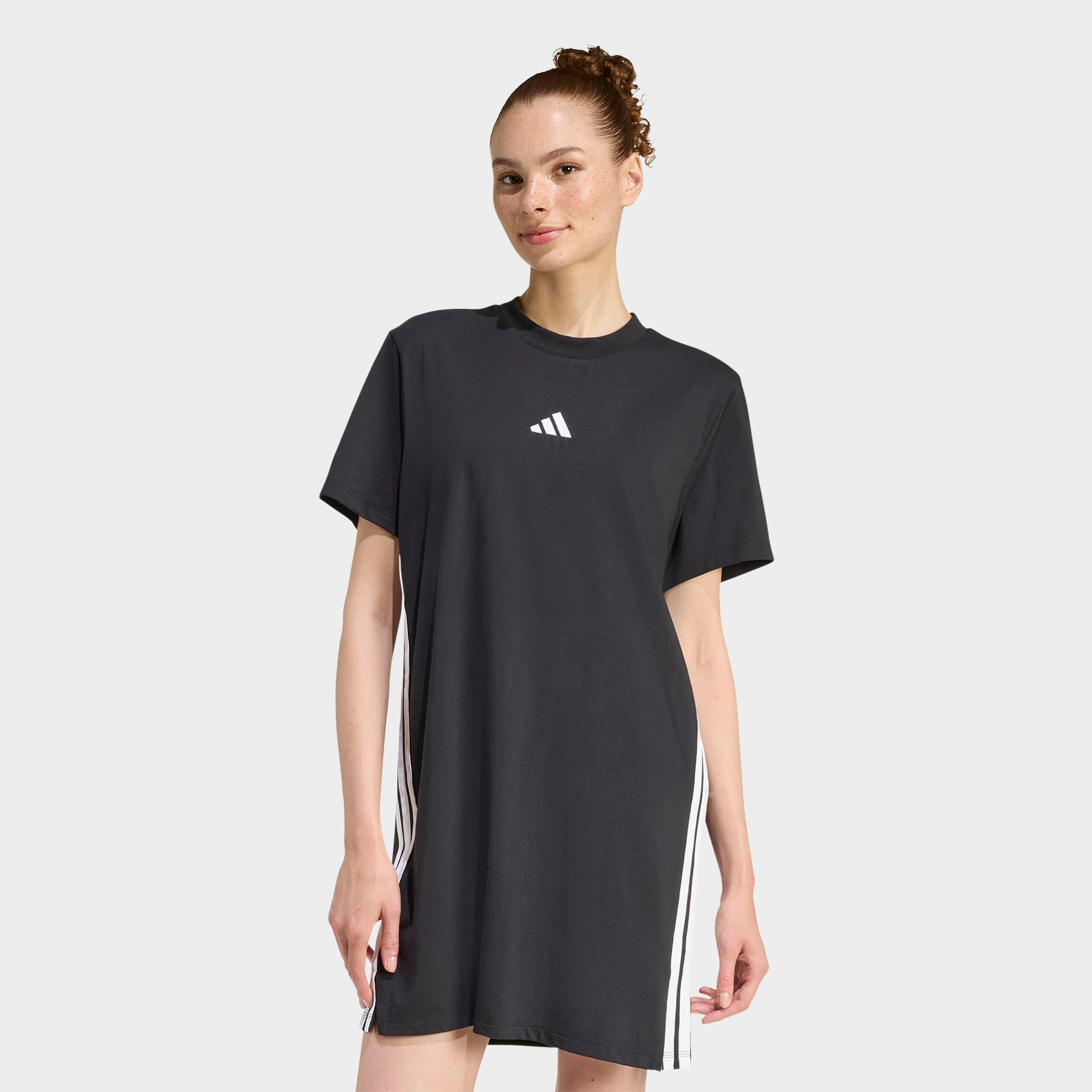 adidas Women's Essentials 3-Stripes T-Shirt Dress