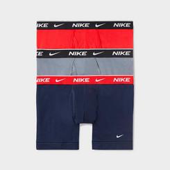 Men's Nike Underwear Everyday Cotton Stretch Boxer Briefs (3-Pack)