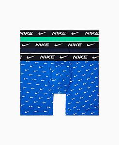 Men's Nike Underwear Everyday Cotton Stretch Boxer Briefs (3-Pack)