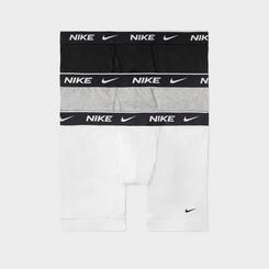 Men's Nike Underwear Everyday Cotton Stretch Boxer Briefs (3-Pack)