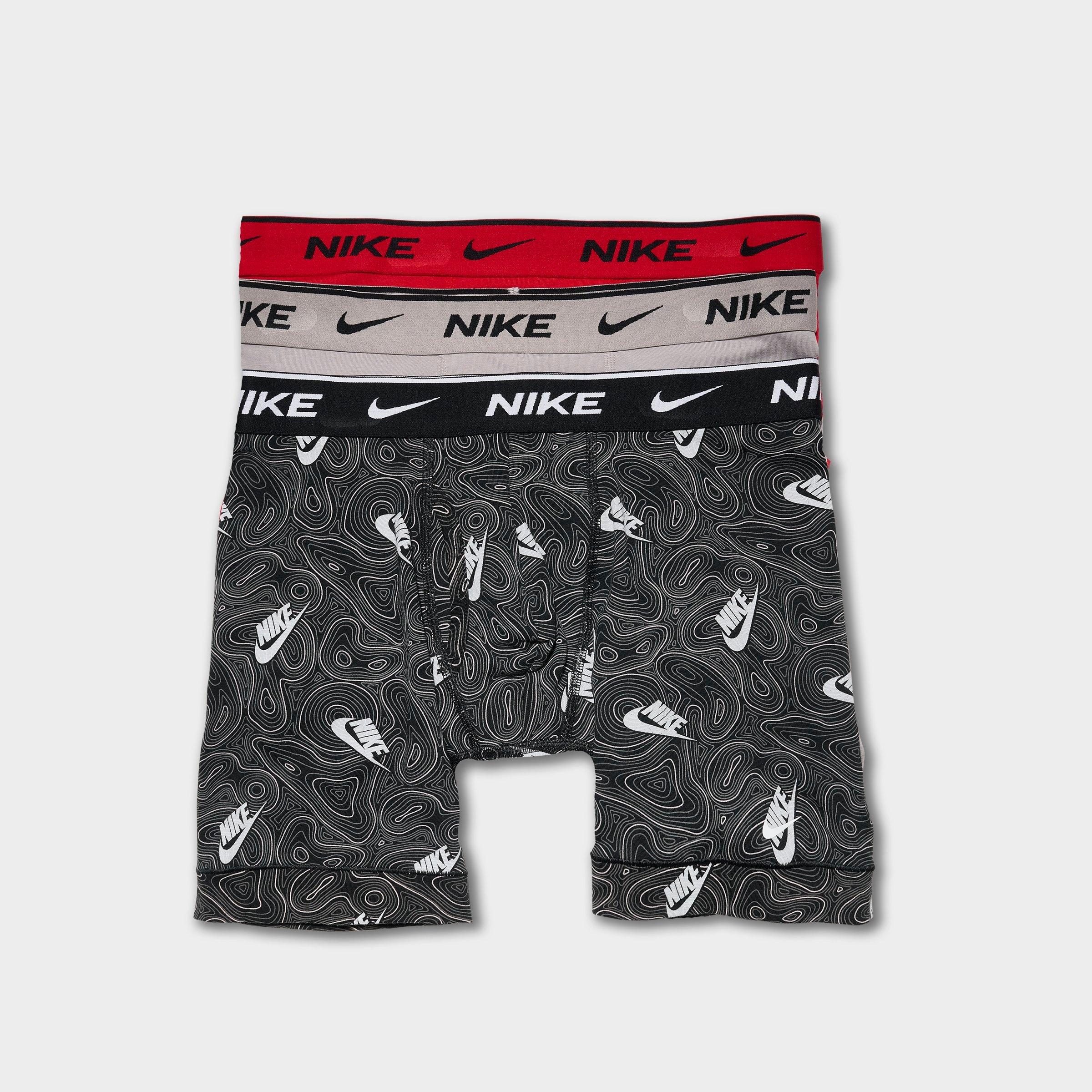 Men's Nike Stretch Cotton Boxer Briefs (3-Pack)