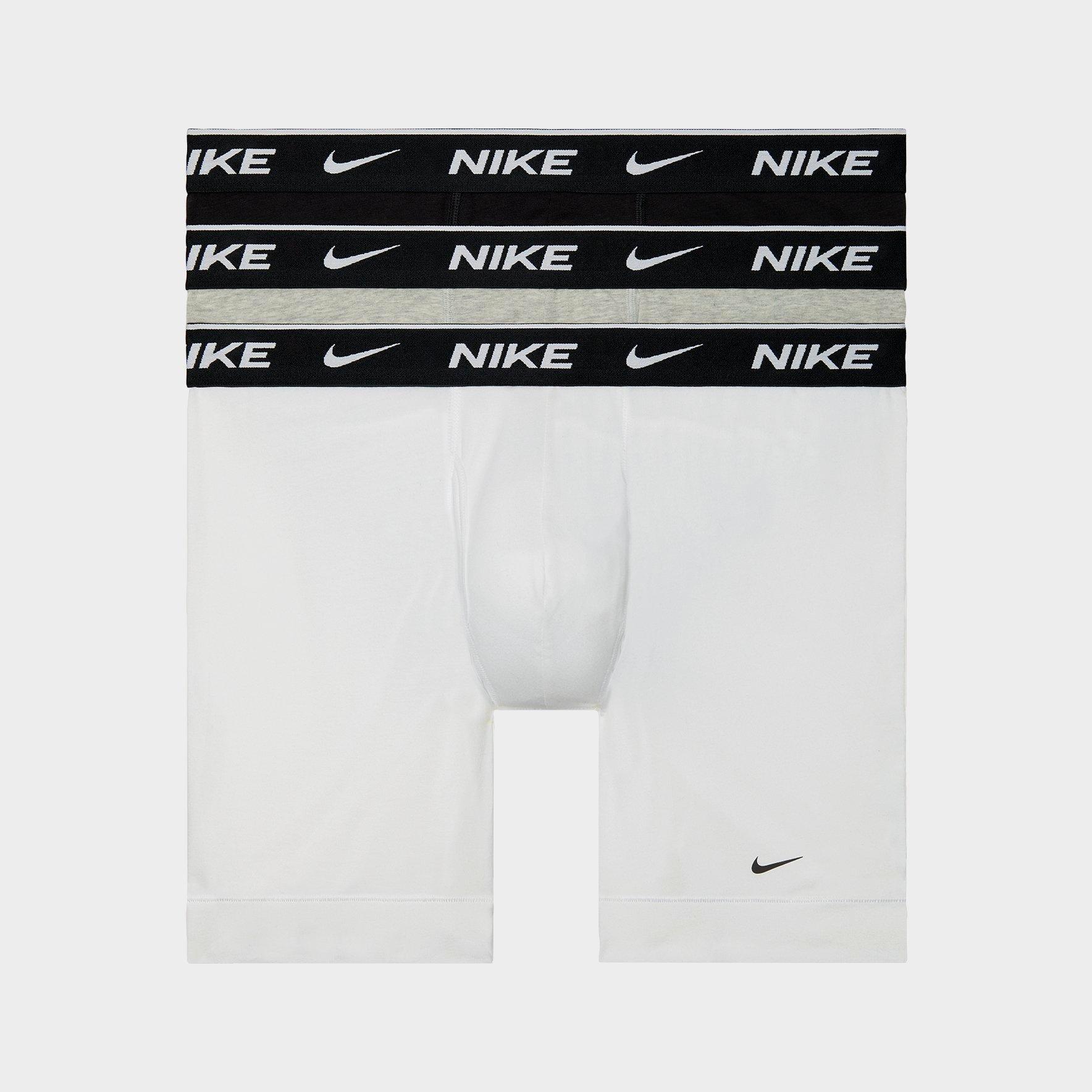 Nike Men's Stretch Cotton Boxer Briefs (3-Pack) Size: Small
