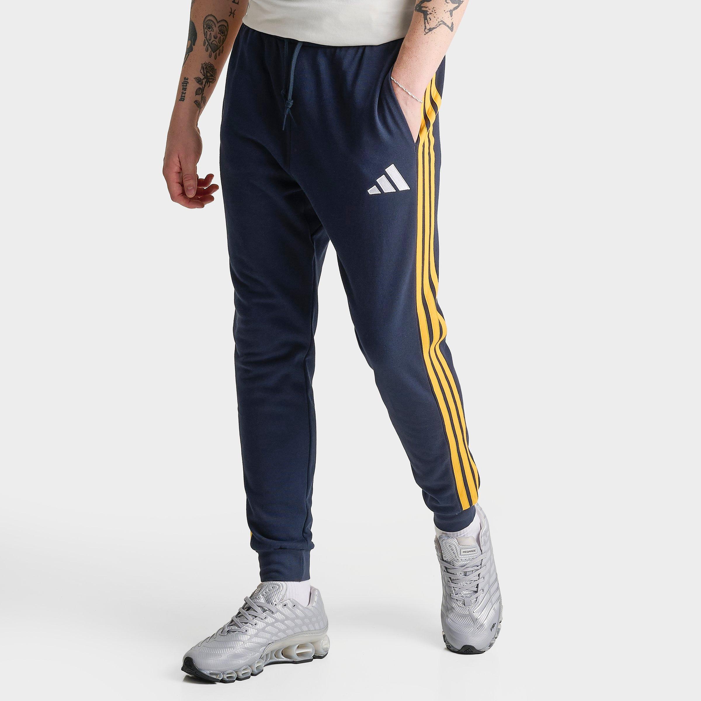 adidas Men's Real Madrid DNA Track Pants in Night Navy Size: Large
