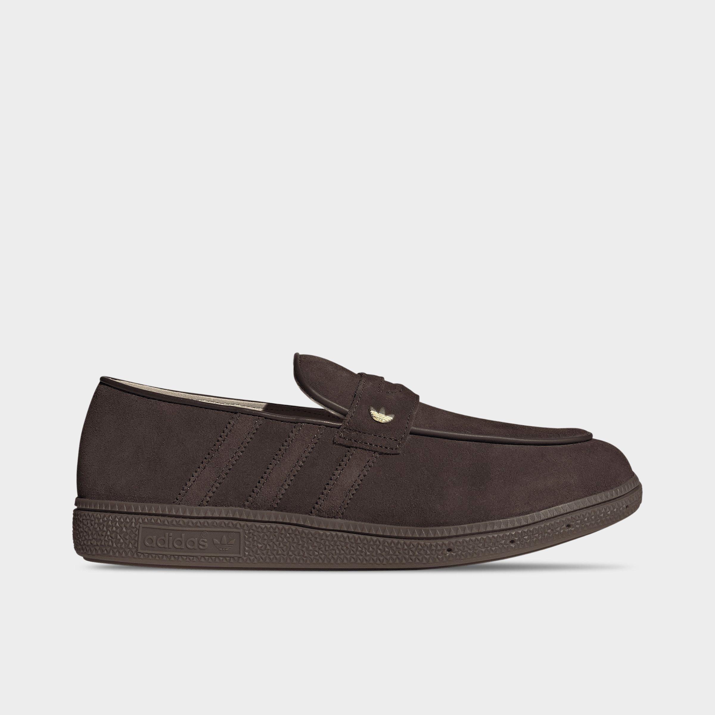 adidas Men's Originals Handball Spezial Loafer Casual Shoes in Aurora Coffee/Aurora Coffee/Gum Size: 10.0