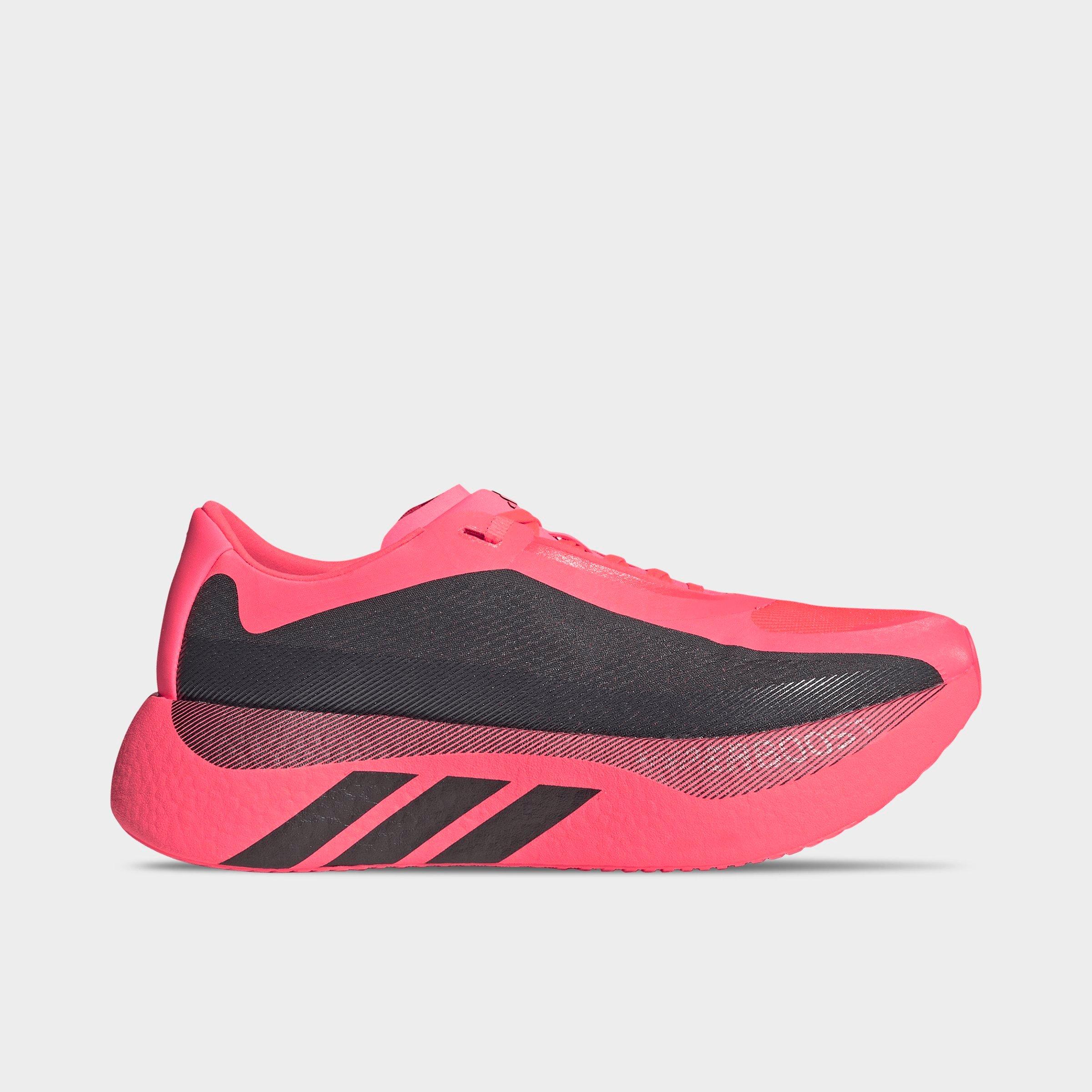 adidas Men's Hyperboost Edge Running Shoes in Solar Turbo/Carbon/Solar Turbo Size: 11.0