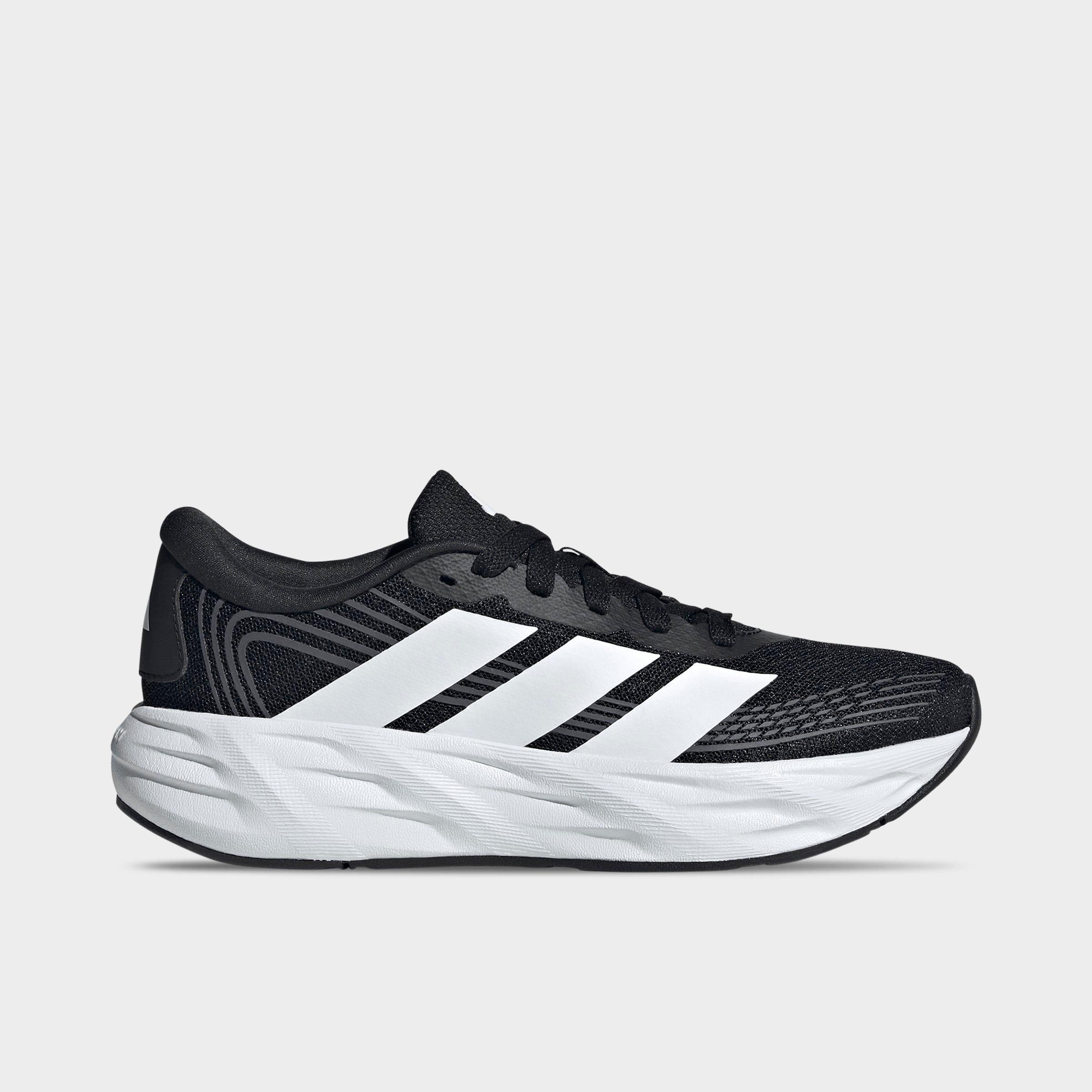 adidas Big Kids Galaxy 8 Running Shoes in Core Black/Cloud White/Carbon Size: 7.0