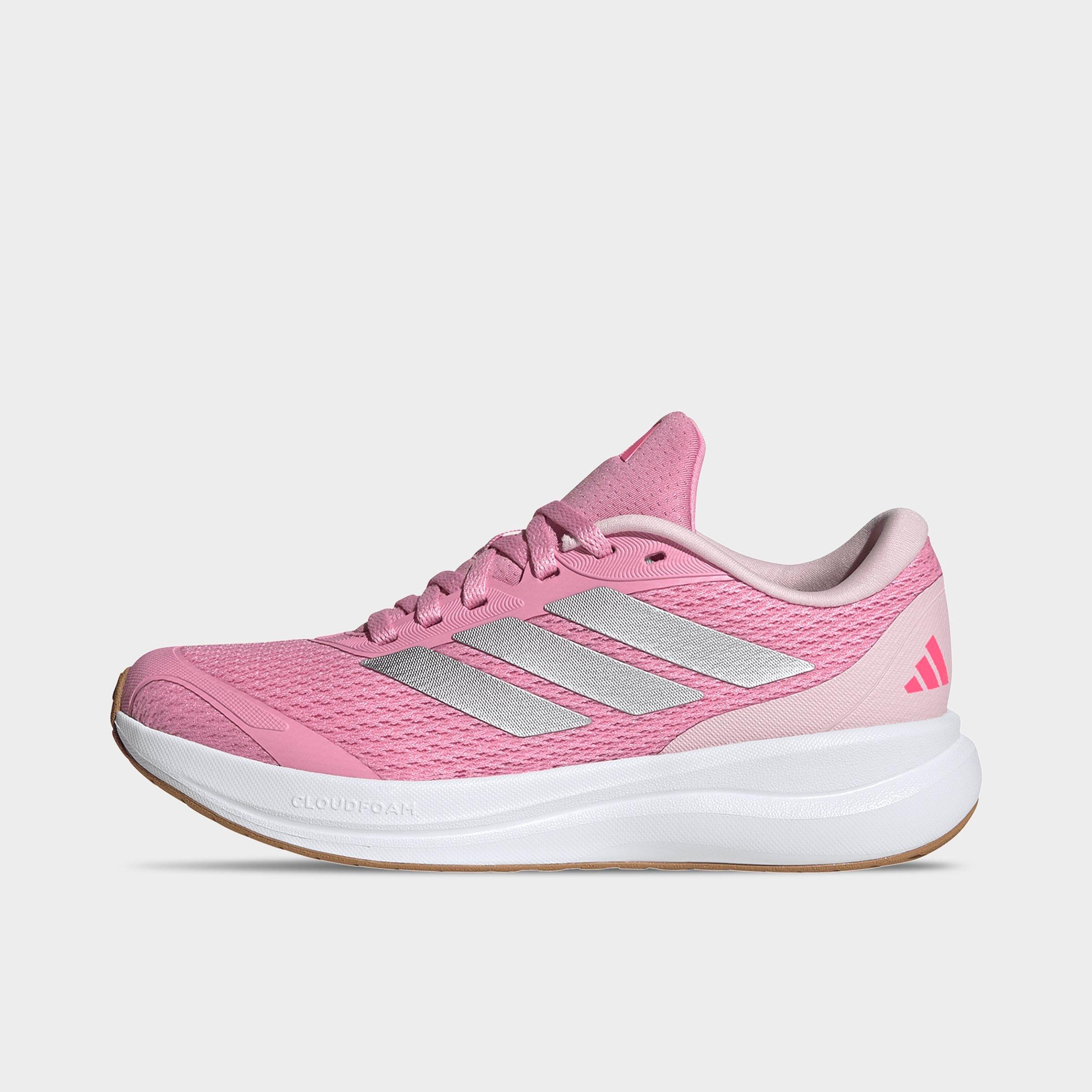 adidas Girls Big Kids Runfalcon 6 Running Shoes in St Tropic Bloom/Silver Metallic/Lucid Pink Size: 6.0