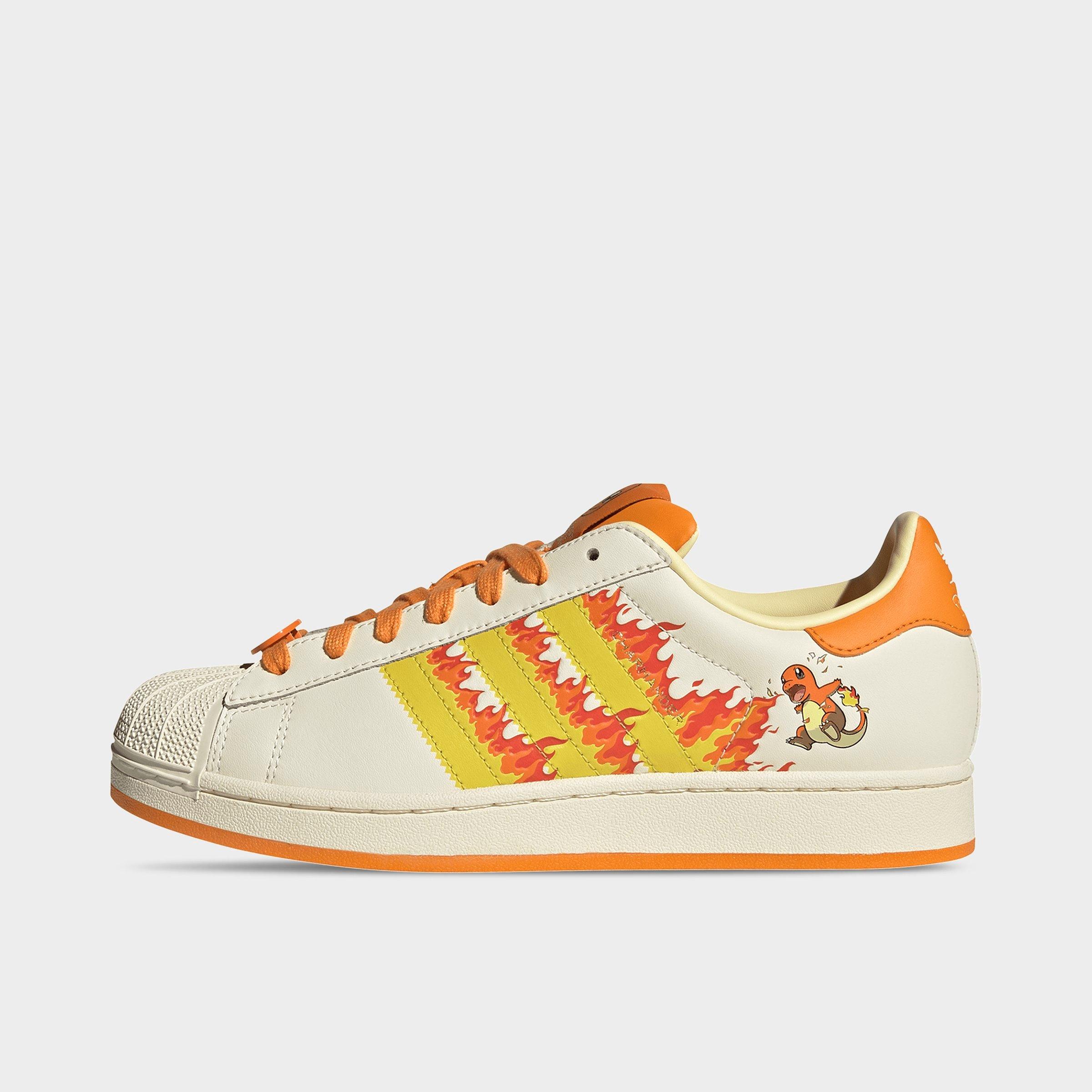 adidas Men's Originals x Pokémon Superstar II Charmander Casual Shoes