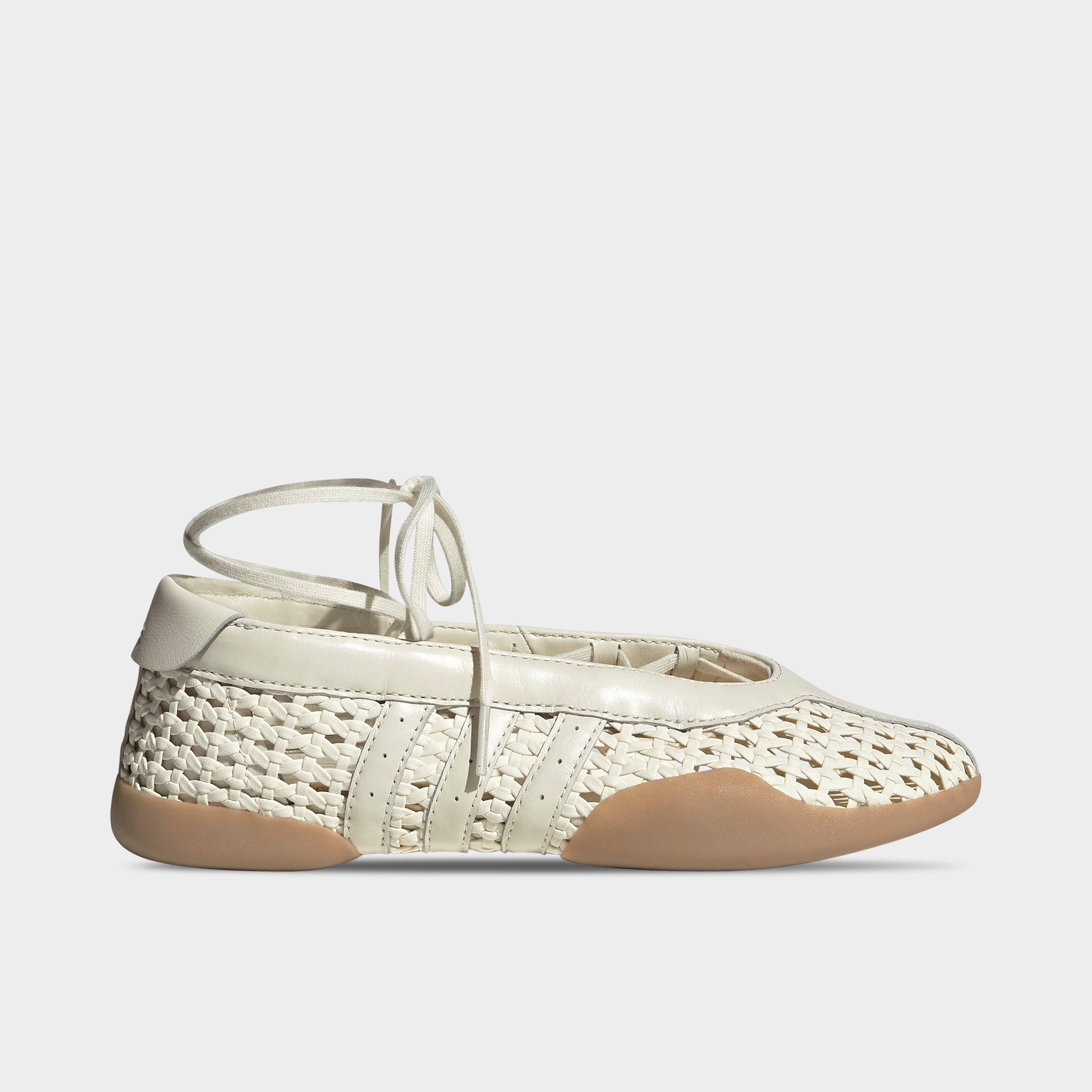 adidas Women's Originals Taekwondo Mei Woven Leather Ballet Casual Shoes
