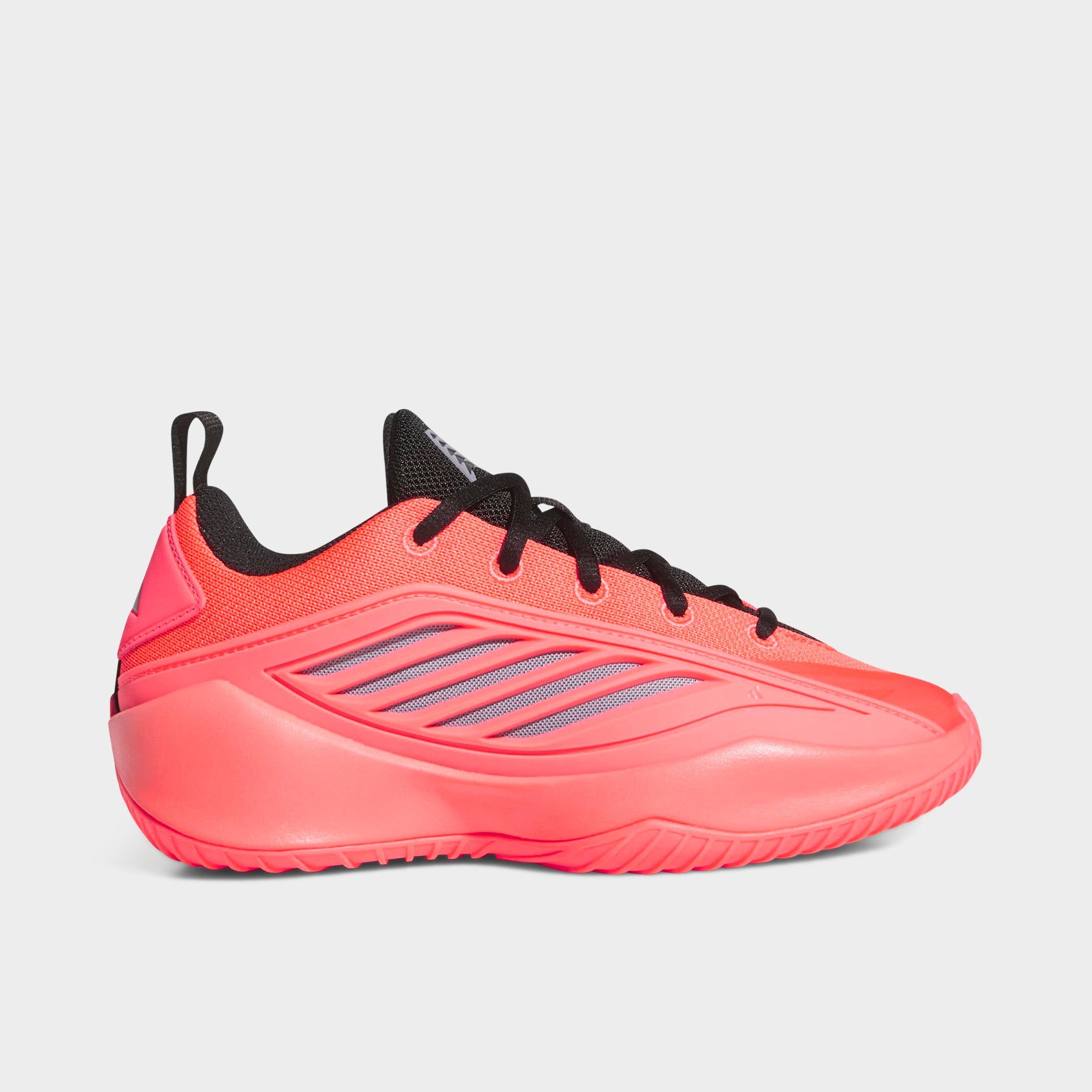 adidas Big Kids Believe That 1 Basketball Shoes in Solar Turbo/Core Black/Slate Size: 4.0