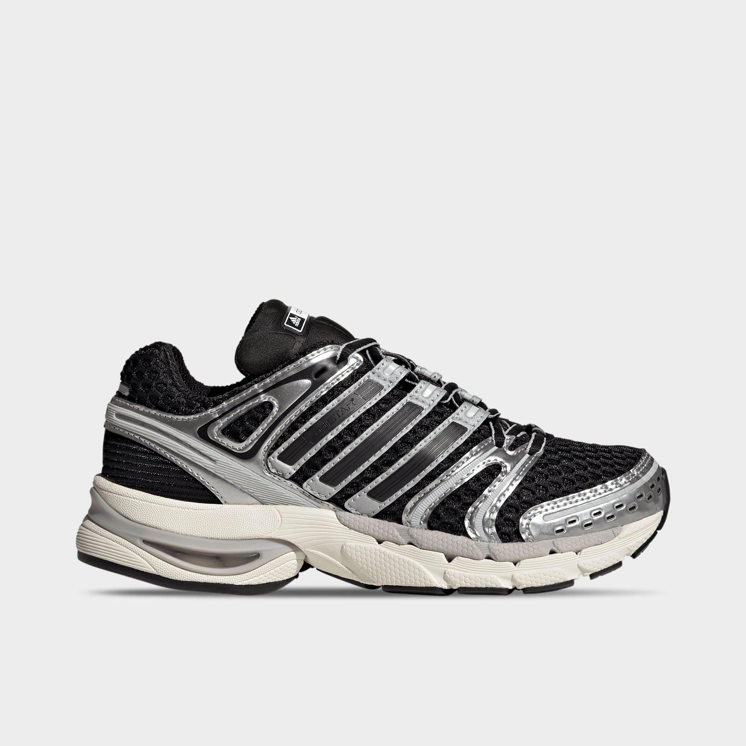 adidas Big Kids Adistar Control 5 Casual Shoes in Core Black/Silver Metallic/Grey One Size: 5.5