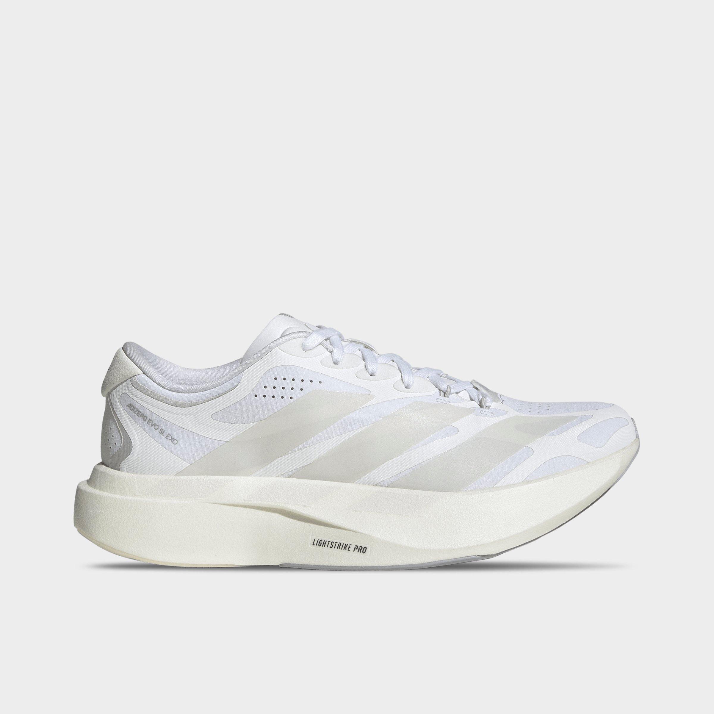 adidas Womens Adizero EVO SL Exo Running Shoes in Cloud WhiteZero MetallicCore White Size 60
