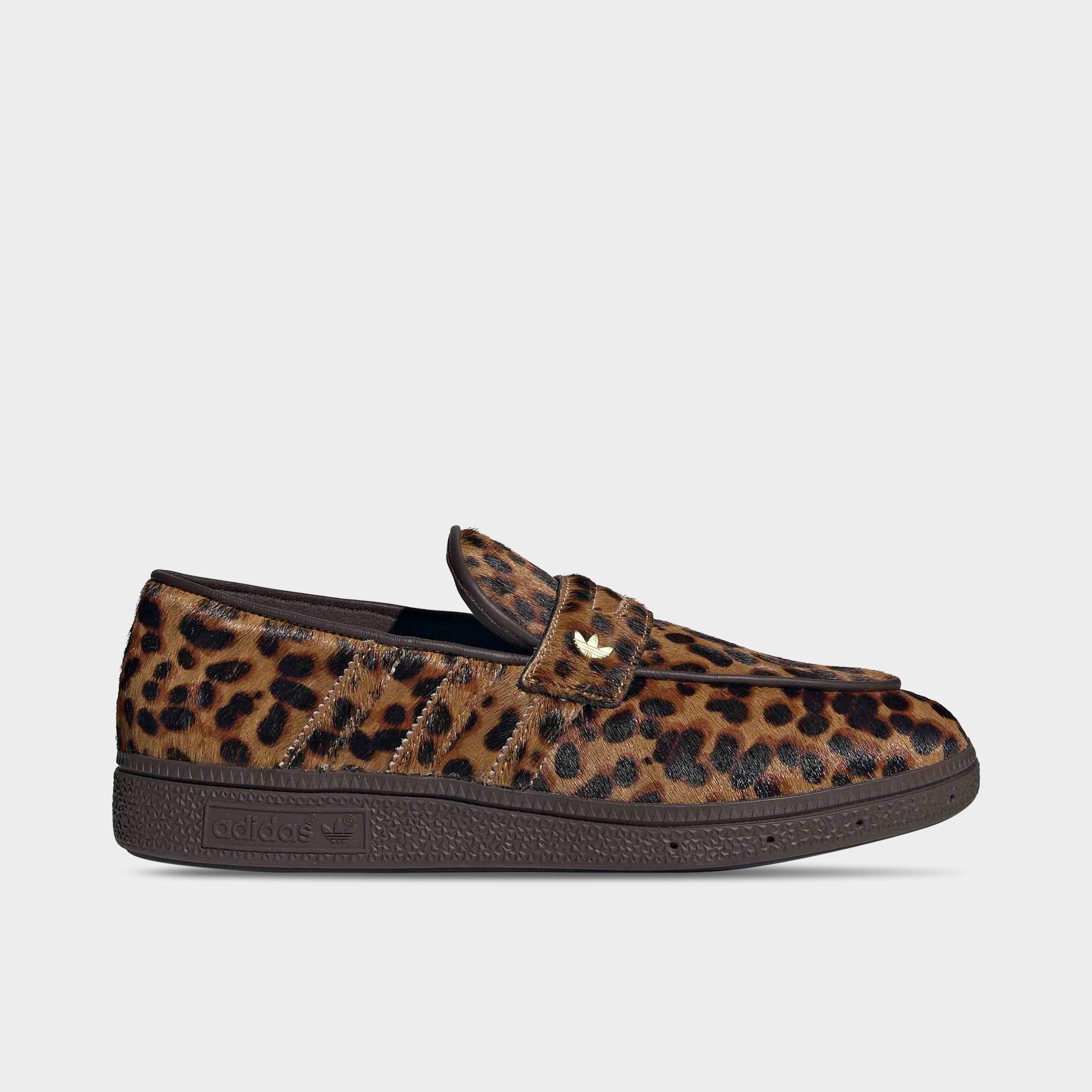 adidas Women's Originals Handball Spezial Loafer Casual Shoes in Magic Beige/Core Black/Dark Brown Size: 7.5
